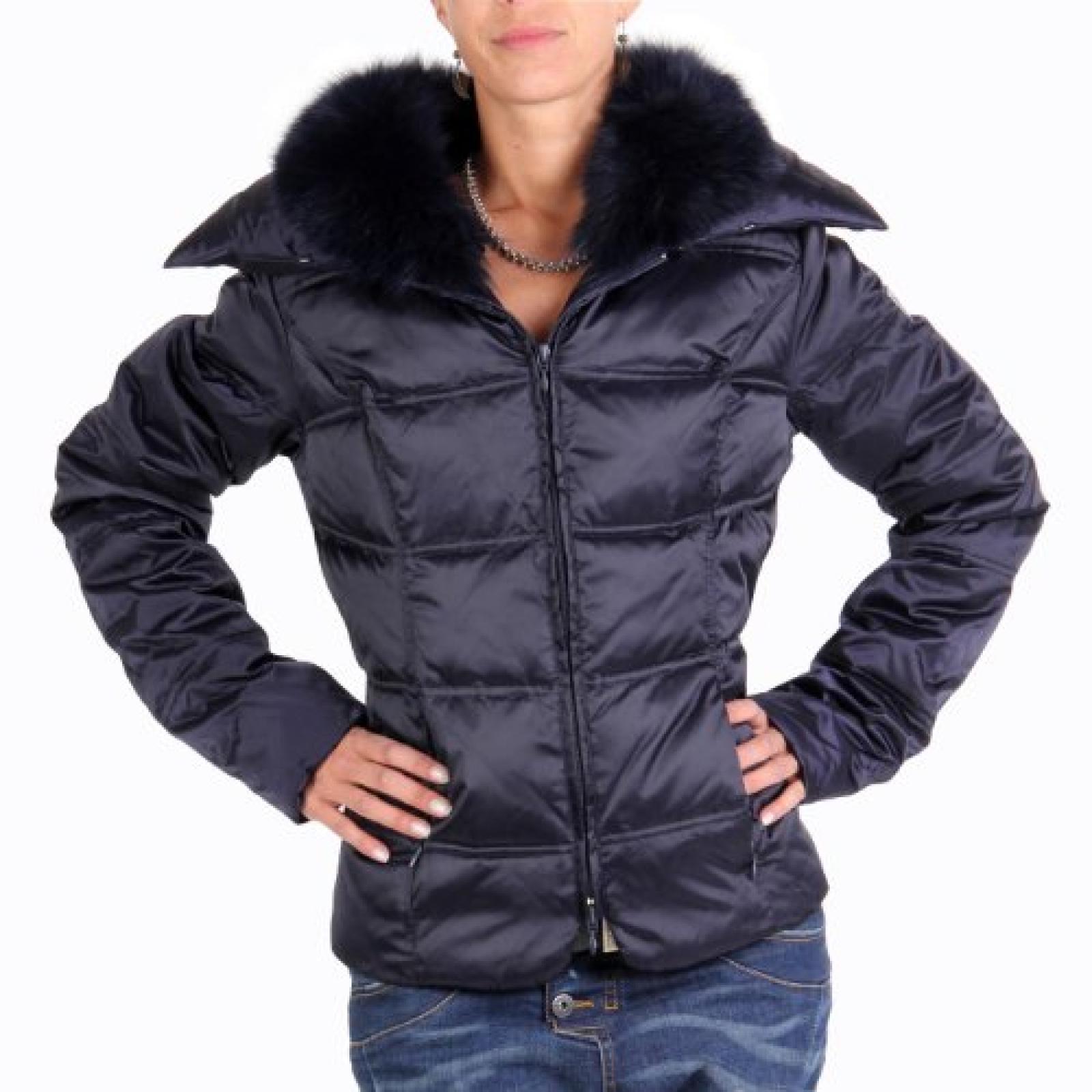 RELISH Damen Winter Daunenjacke Piumino Argy Dark Blue 