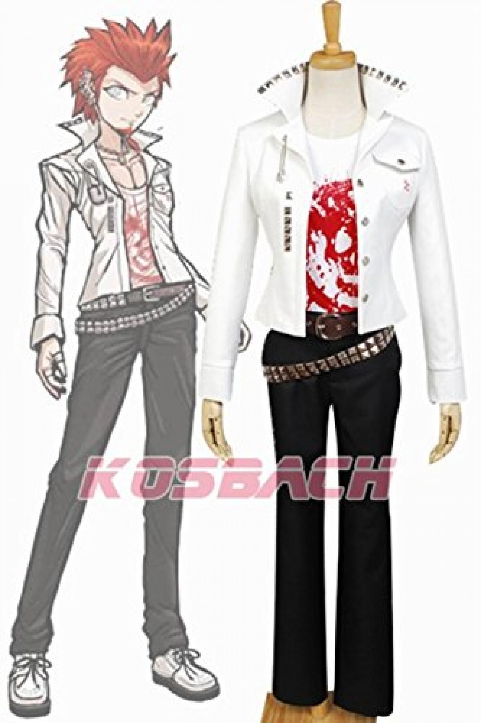 Danganronpa Leon Kuwata Cosplay Kostuem Danganronpa Leon Kuwata Cosplay Kostuem