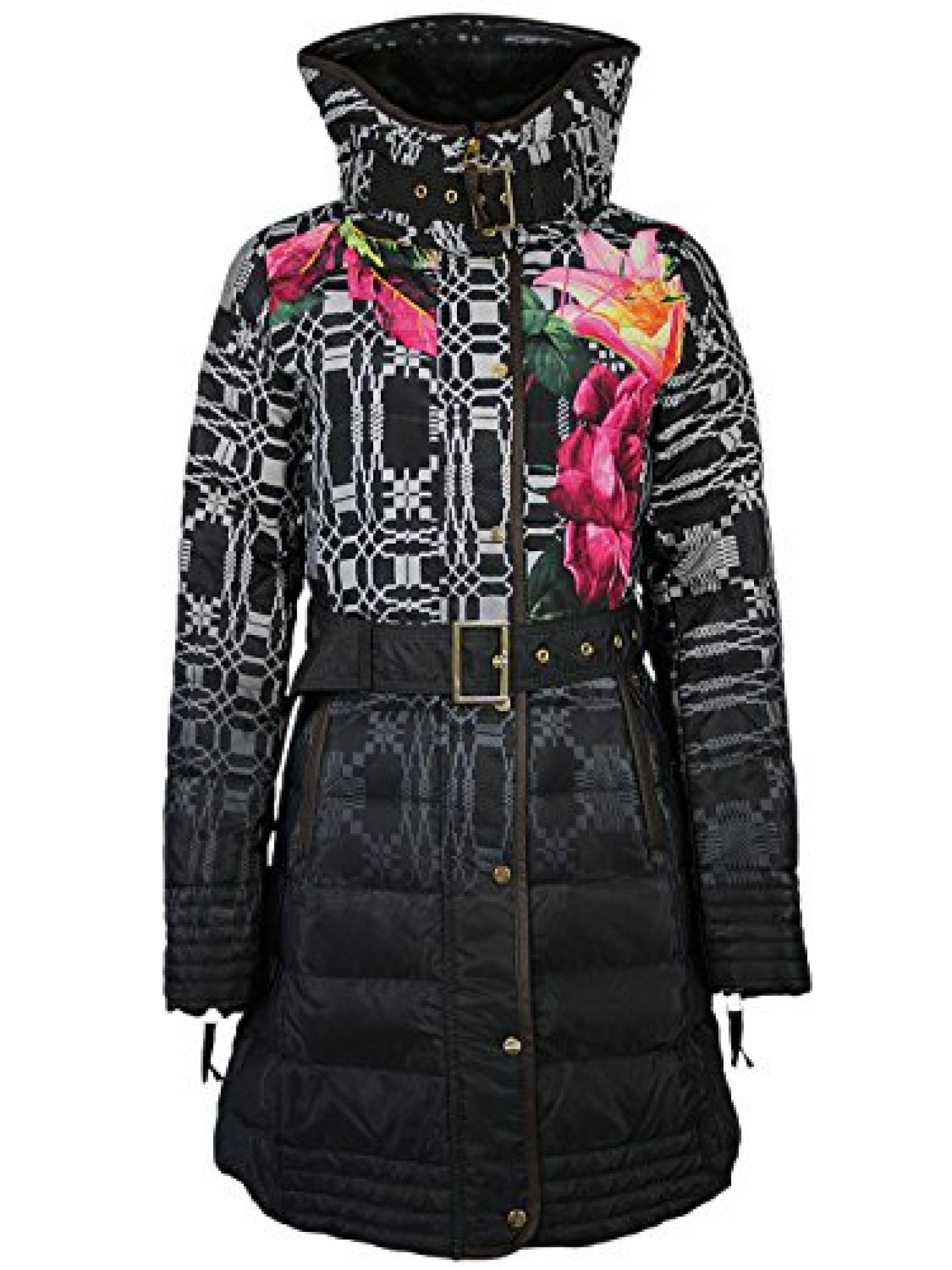 DESIGUAL Damen Designer Jacke Mantel - AMAPOLA - DESIGUAL Damen Designer Jacke Mantel - AMAPOLA -