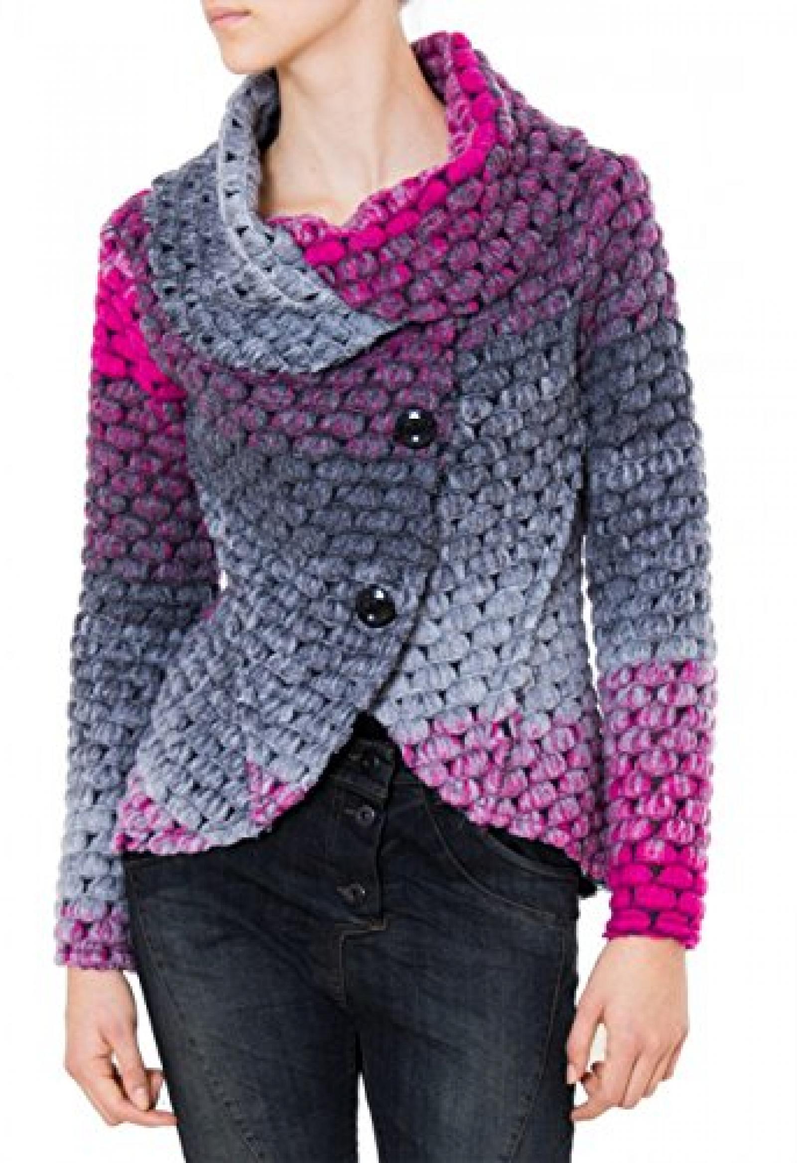 CASPAR Damen Wolljacke / Wool jacket / grob gewirkte Jacke f&uuml;r den Winter/ M - 3XL- viele Farben - JCK008 