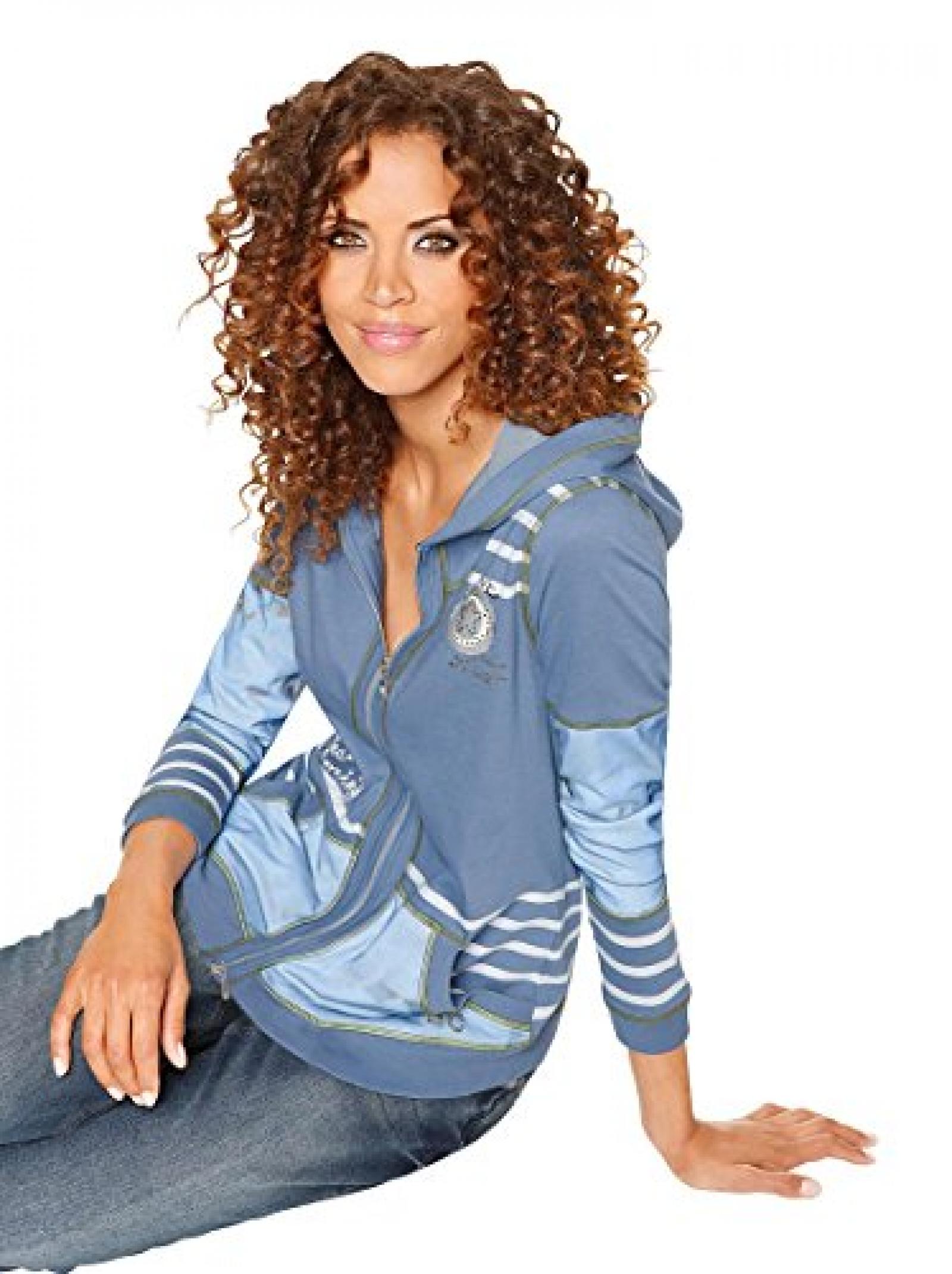 Damen-Sweatjacke - jeansblau - Witt Weiden - 205335 