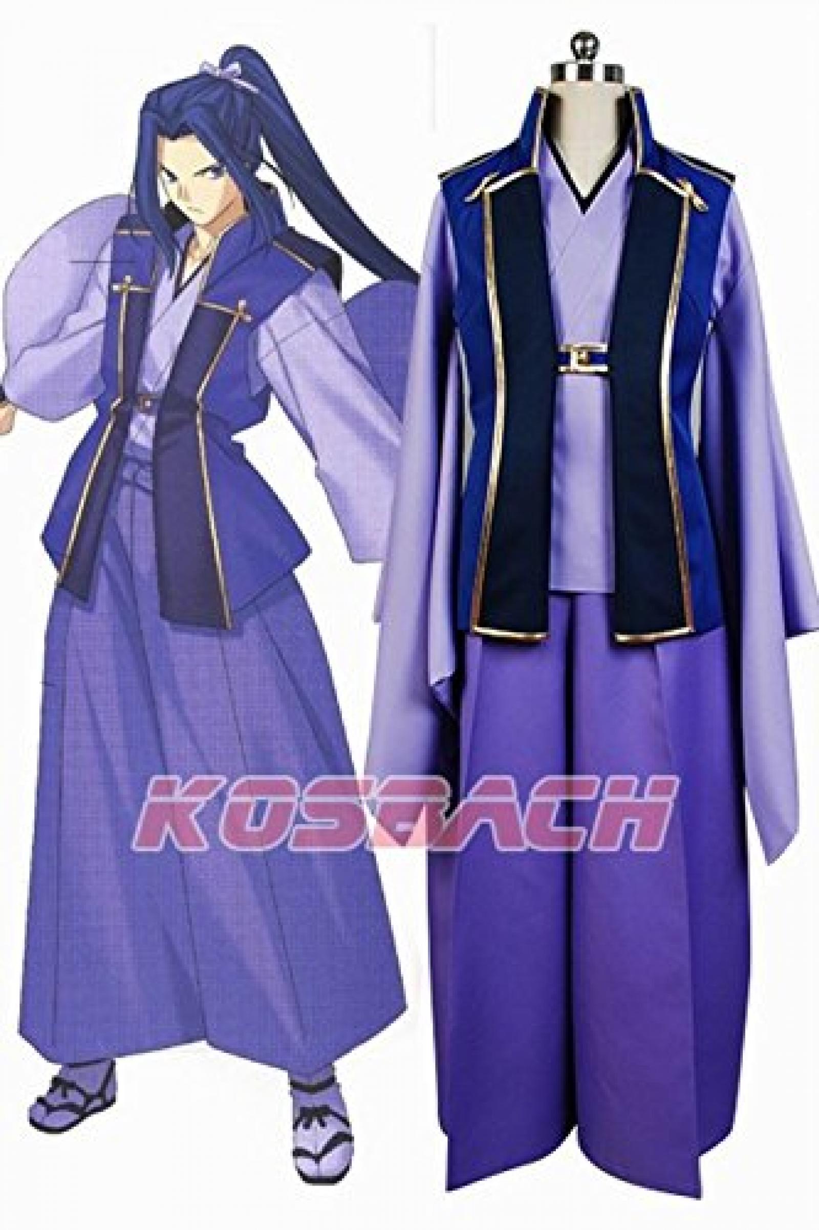 Fate stay night Assassin Kimono Outfit Cosplay Kostuem Fate stay night Assassin Kimono Outfit Cosplay Kostuem