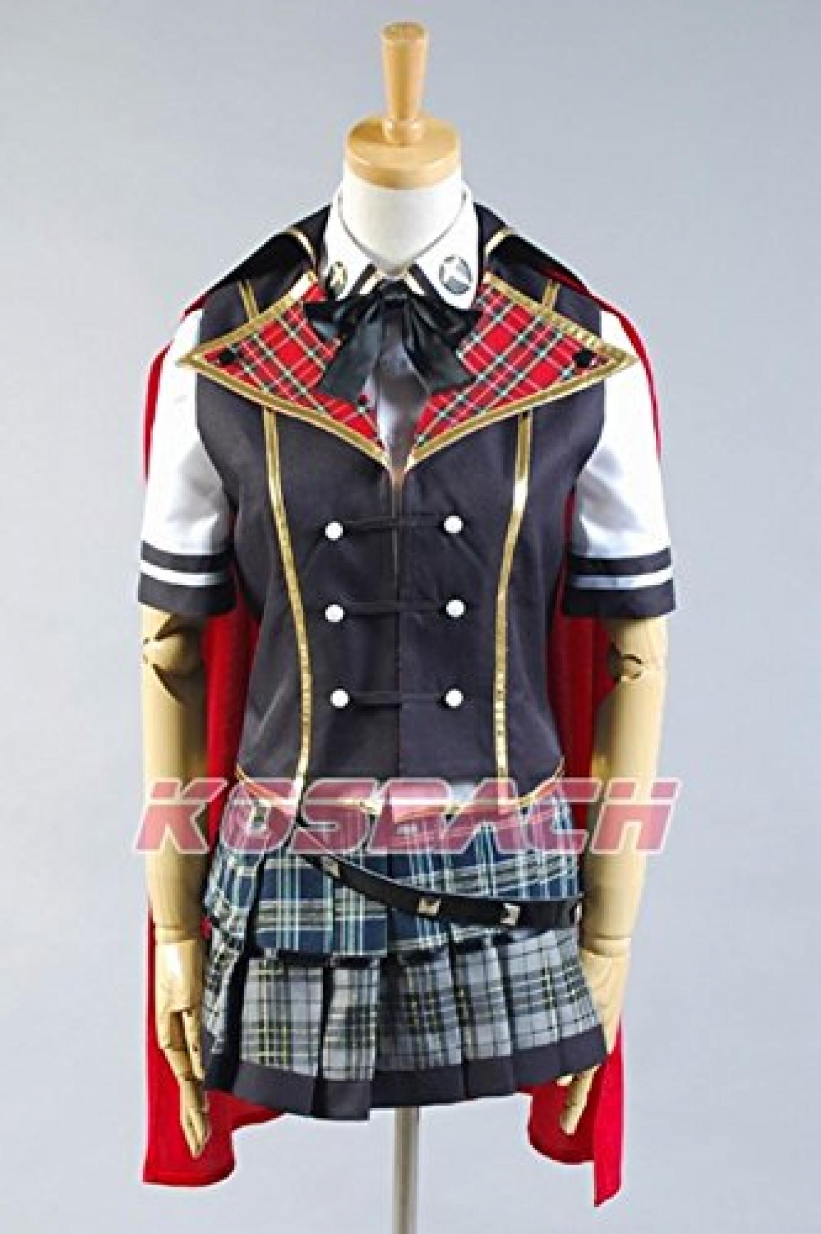 Final Fantasy Type-0 Rosefinch Magic College Summer Uniform Cosplay Kostuem Final Fantasy Type-0 Rosefinch Magic College Summer Uniform Cosplay Kostuem