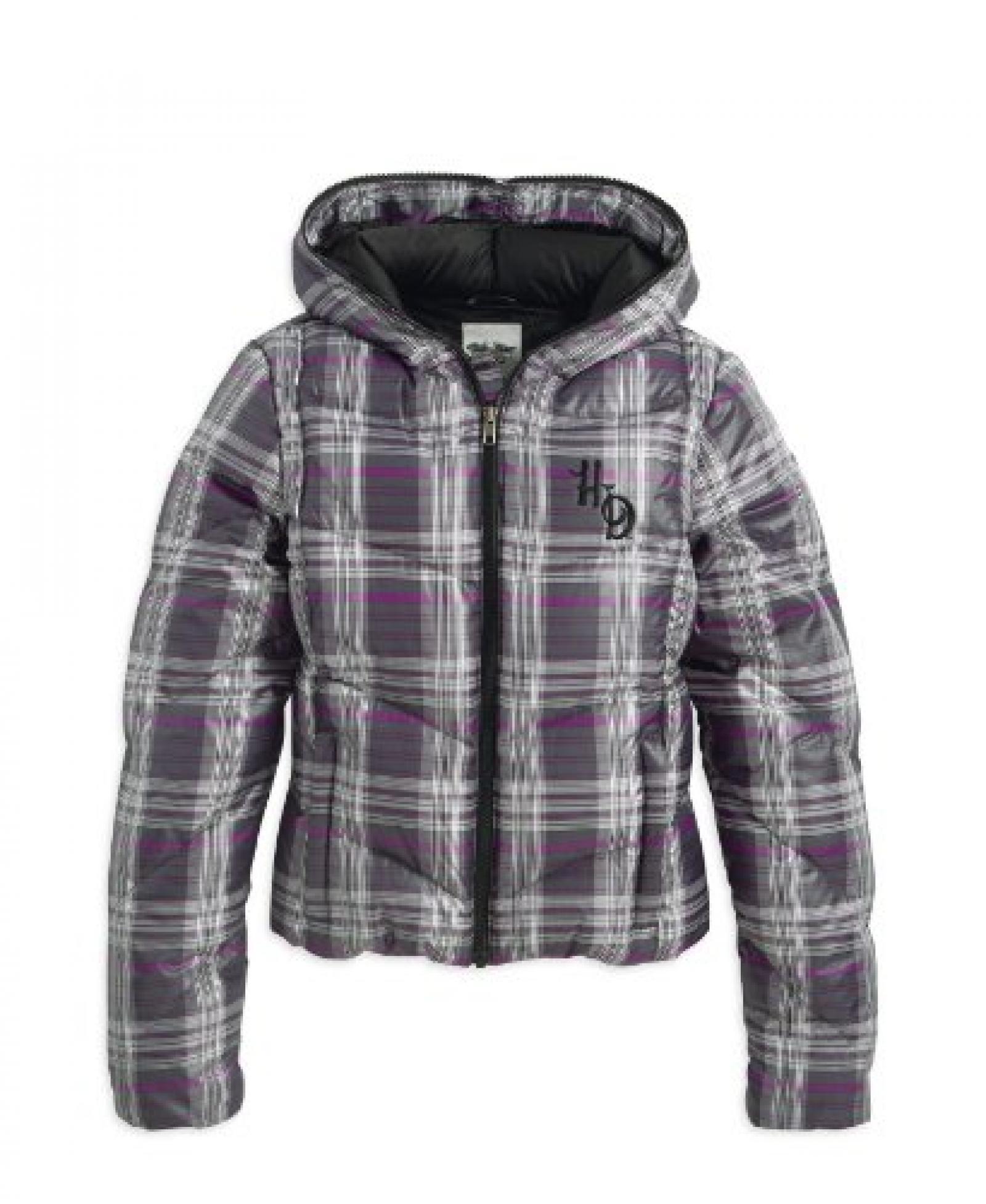 Harley-Davidson Plaid Jacke Women 97525-12VW Damen Outerwear Harley-Davidson Plaid Jacke Women 97525-12VW Damen Outerwear
