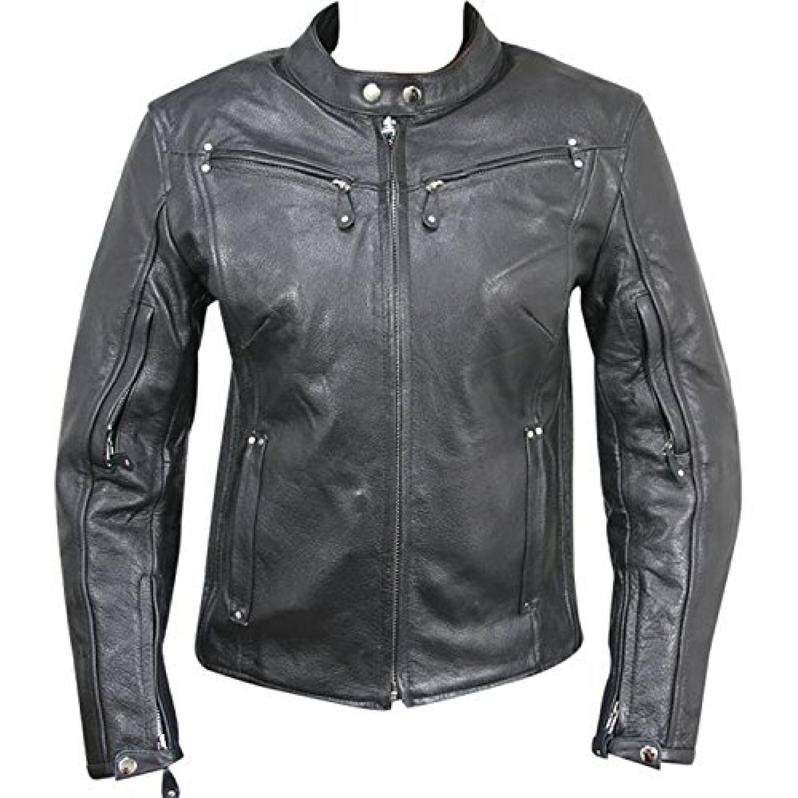 Xelement Damen Lederjacke Kelly Motorradjacke Biker Jacke Xelement Damen Lederjacke Kelly Motorradjacke Biker Jacke