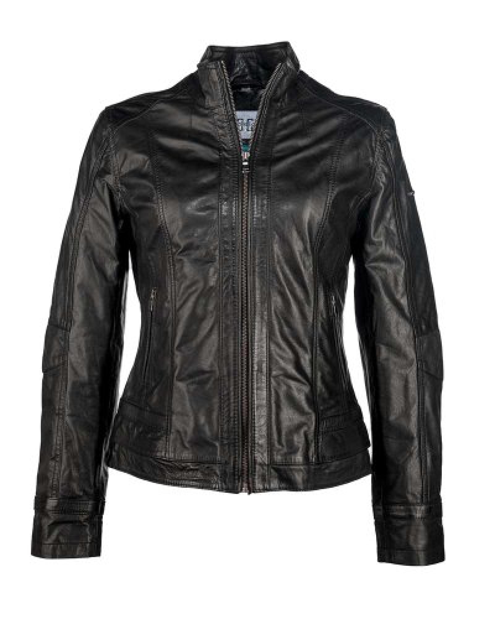 JCC Lederjacke, Damen Gothica (Schwarz) 