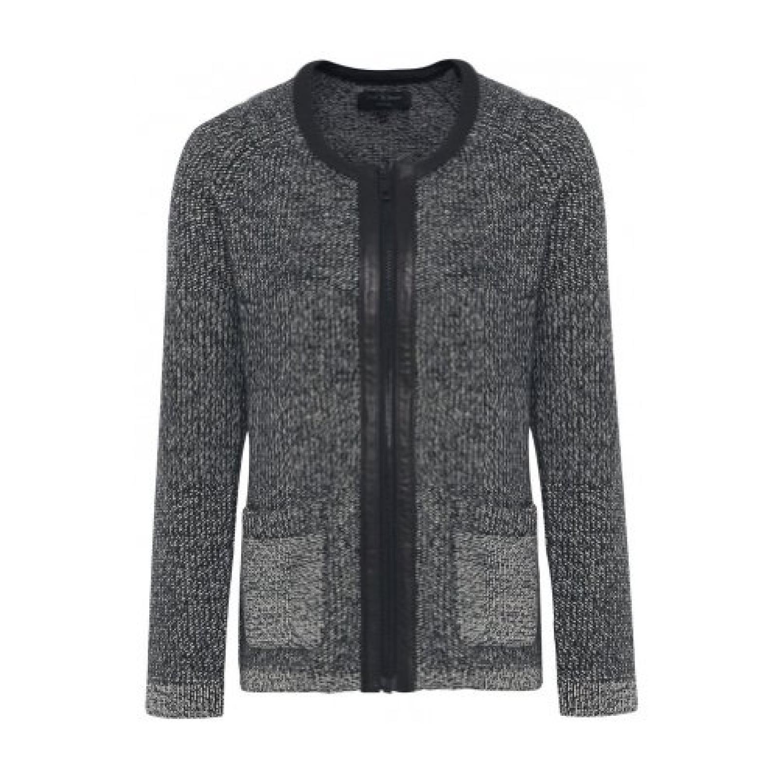 Rag & Bone Lederjacke Trim Jackie Schwarz Rag & Bone Lederjacke Trim Jackie Schwarz