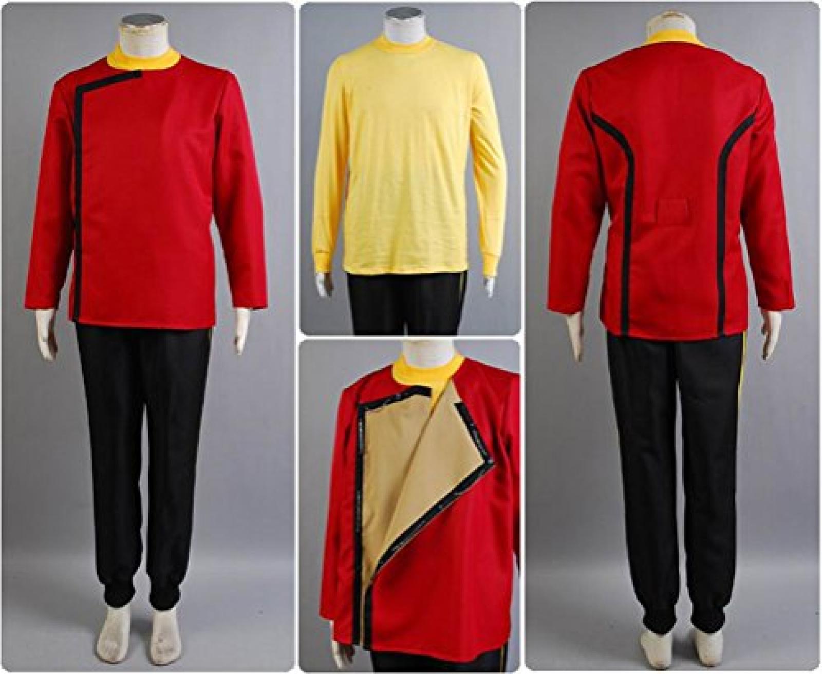 Star Trek II: The Wrath of Khan TWOK Monster Maroon Uniform Kostuem 