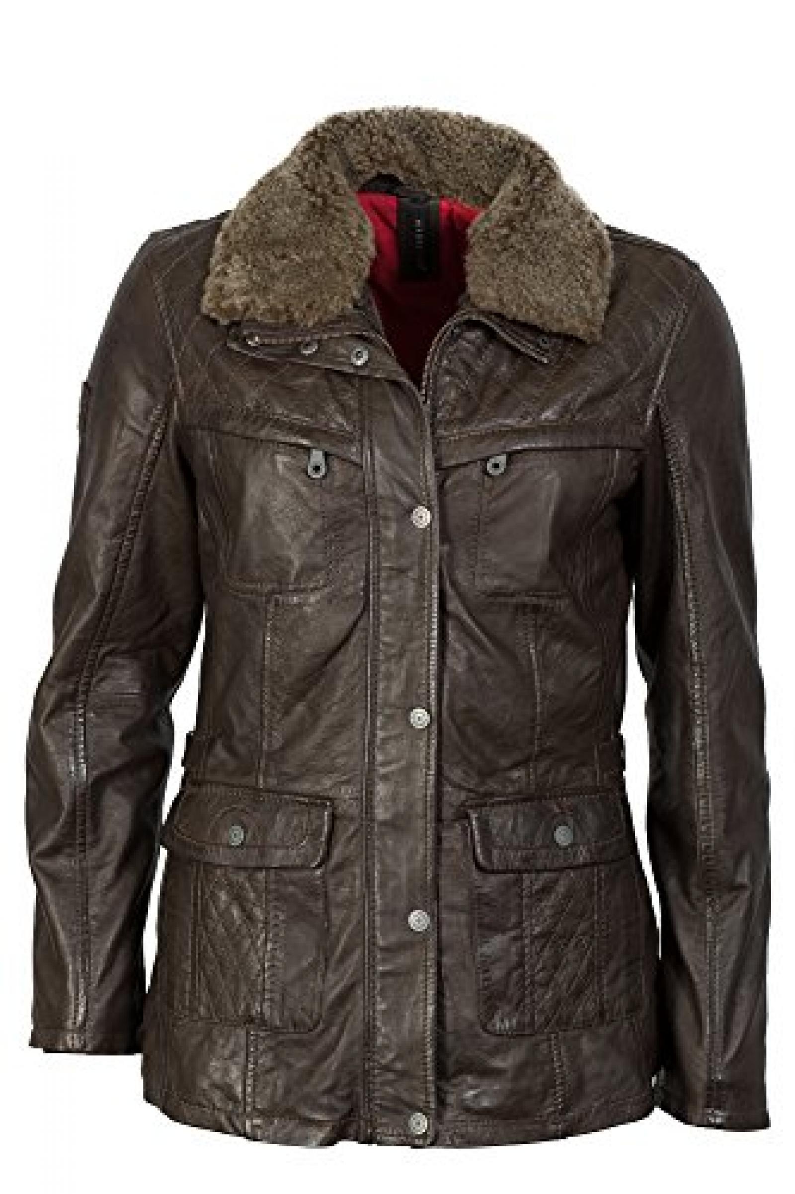 Stilvolle Lederjacke braun vom Lifestylelabel Mauritius! Stilvolle Lederjacke braun vom Lifestylelabel Mauritius!
