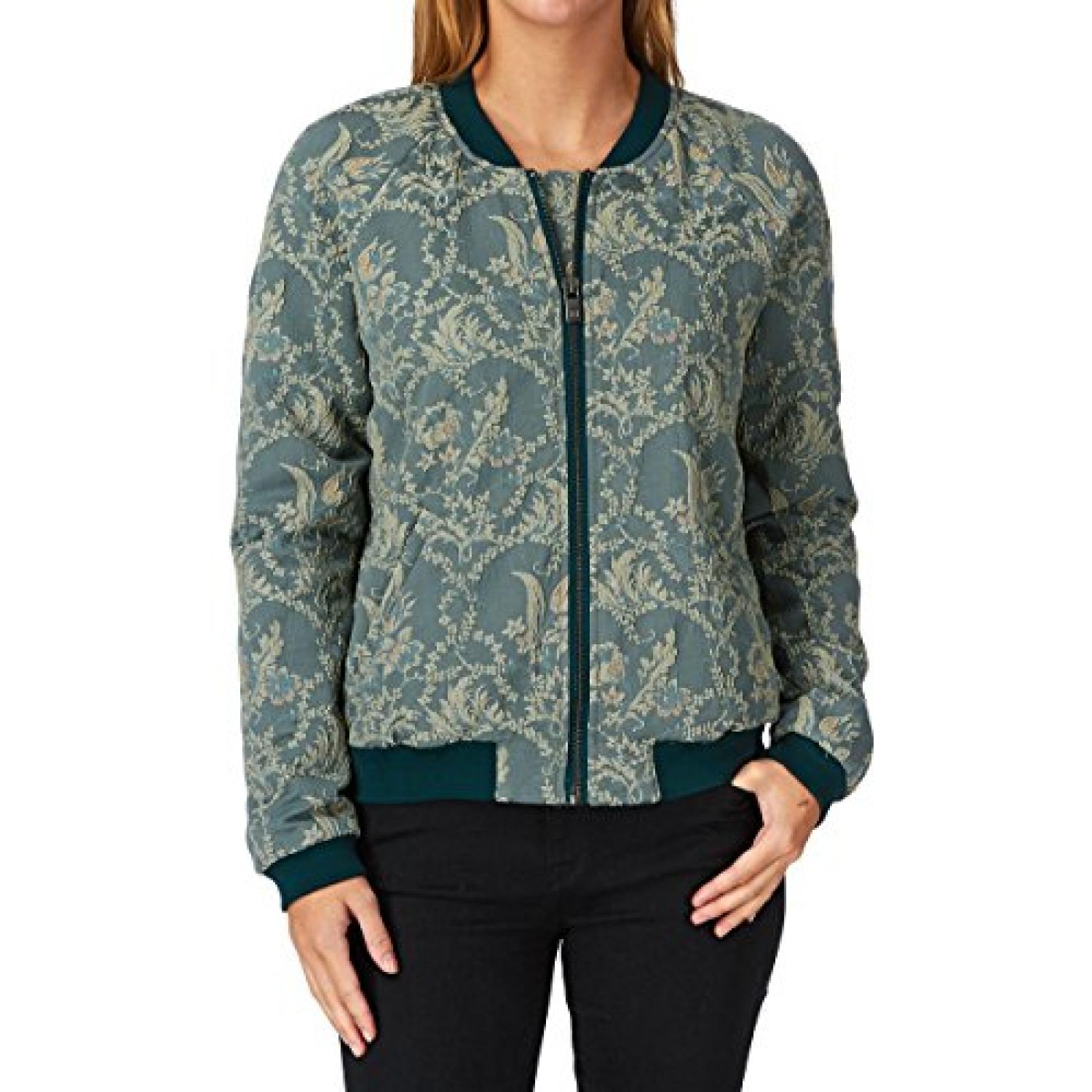 Maison Scotch Oriental Bomber Jacket - Light Mint Orient Maison Scotch Oriental Bomber Jacket - Light Mint Orient