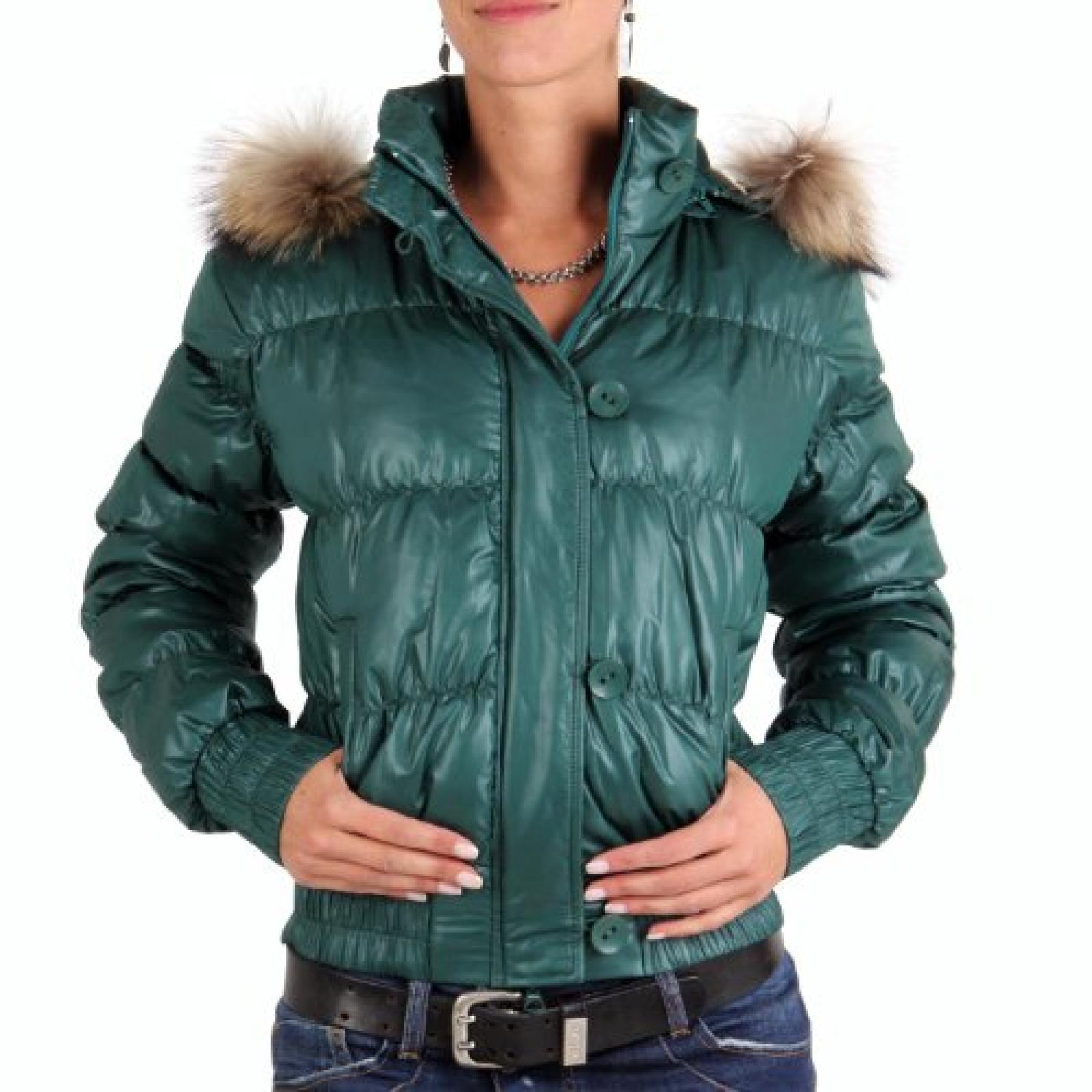 RELISH Damen Winter Daunenjacke Piumino Lim Green RELISH Damen Winter Daunenjacke Piumino Lim Green