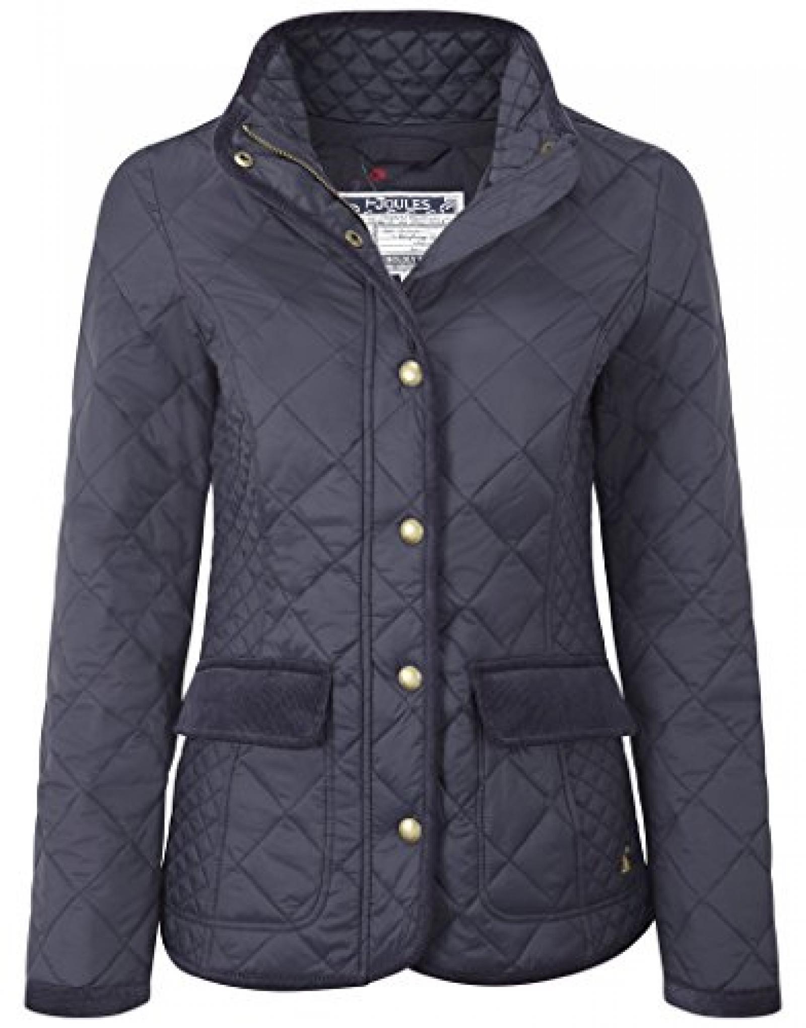 Joules Ladies? Moredale Quilted Jacket ? Marine Navy R_MOREDALE 