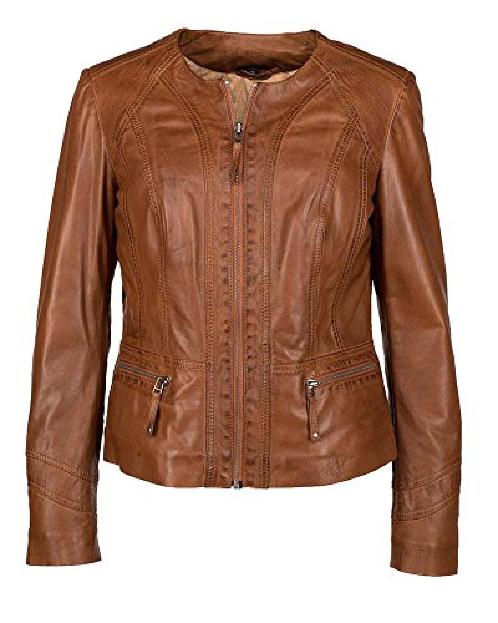 JCC Lederjacke, Damen (Cognac) JCC Lederjacke, Damen (Cognac)