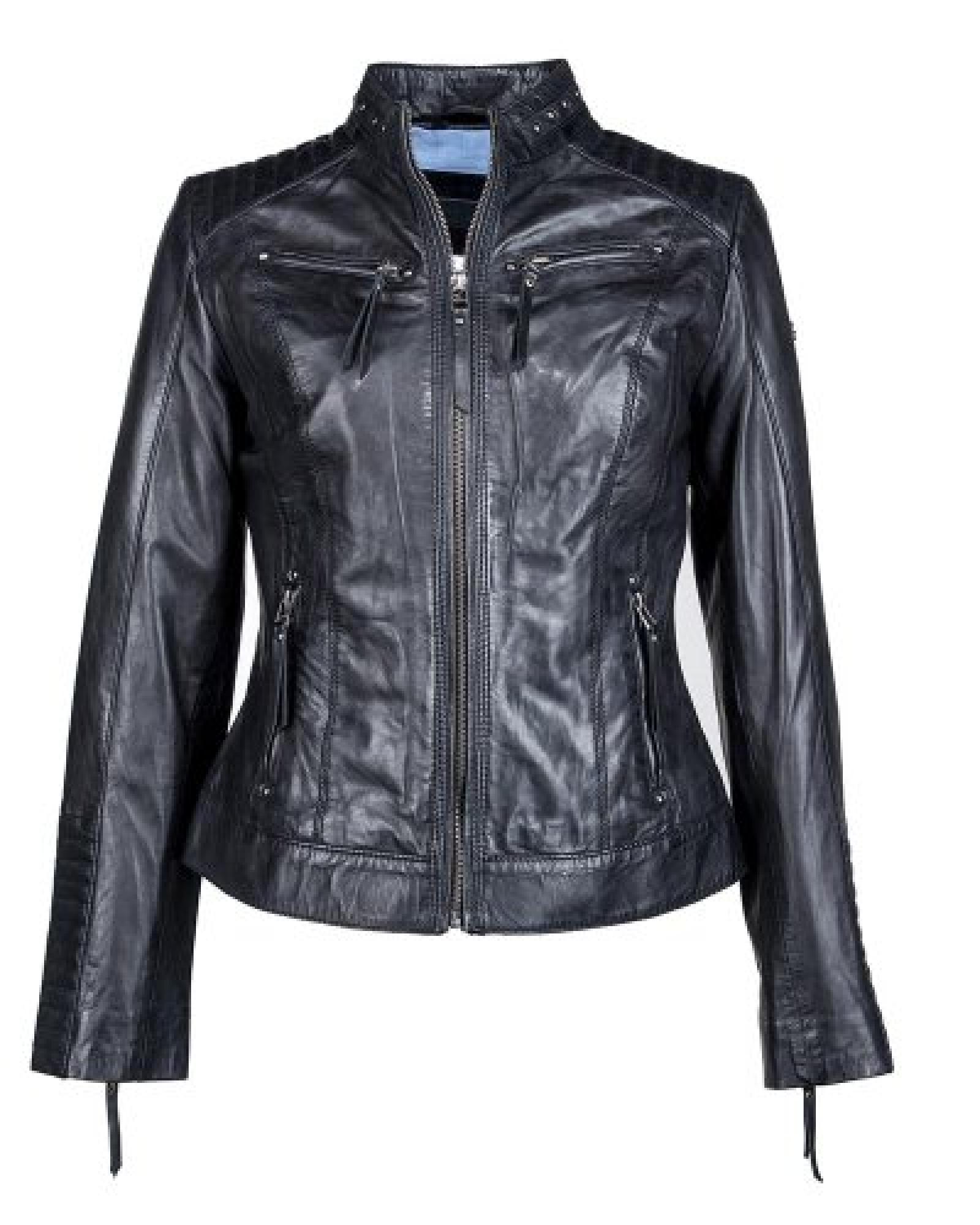 JCC Lederjacke Damen Mounie (black) 