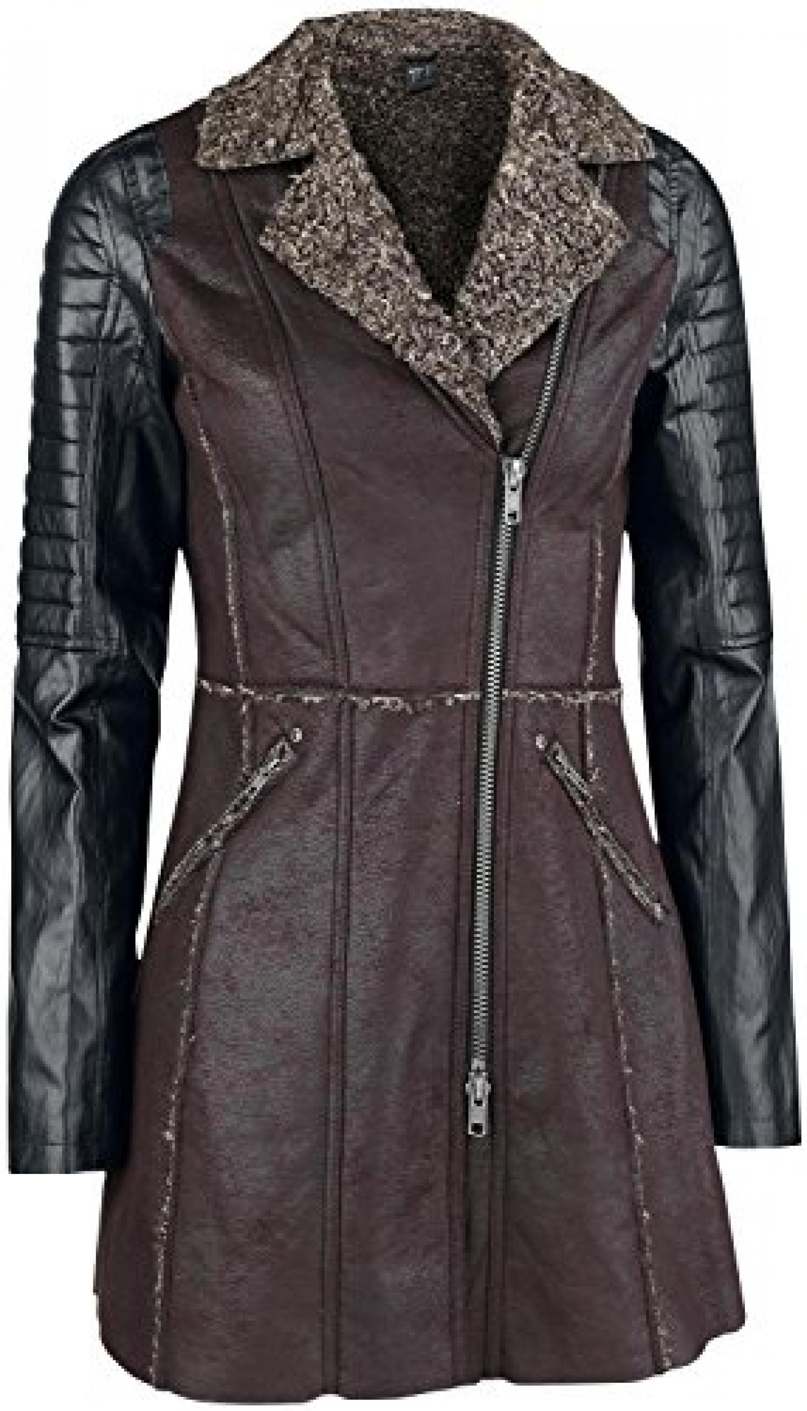 Gipsy Cenia Girl-Kunstledermantel schwarz Gipsy Cenia Girl-Kunstledermantel schwarz