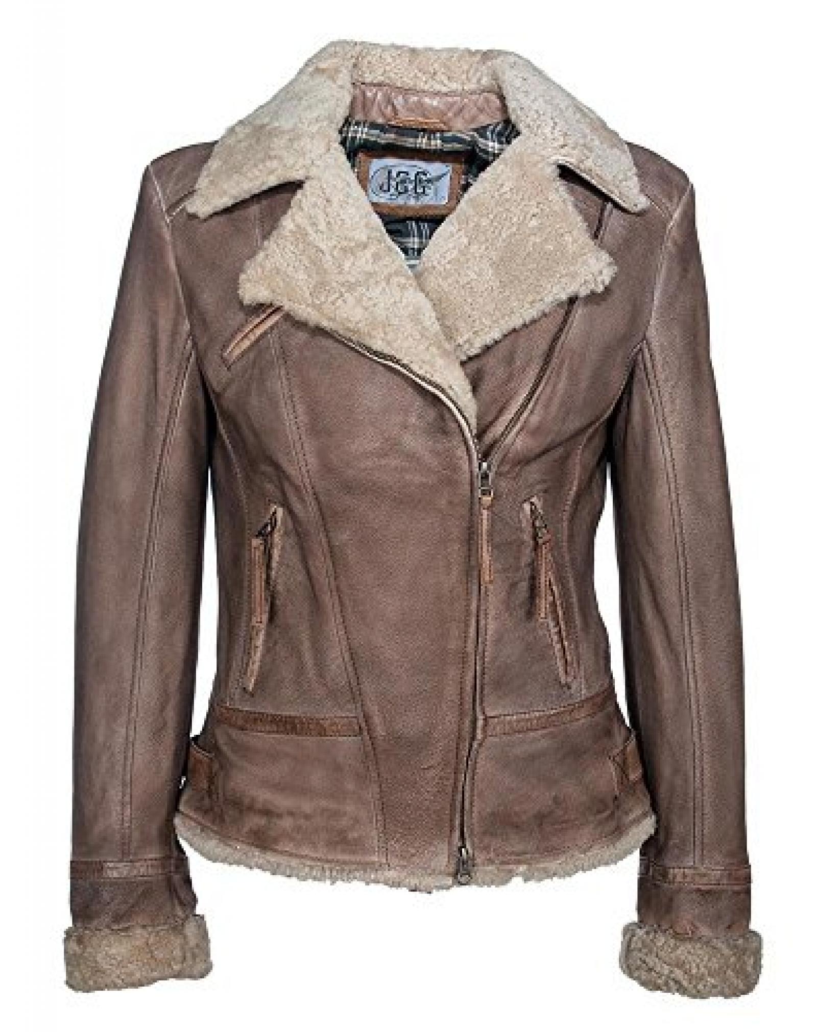 JCC Lederjacke, Damen Pera (Braun) 
