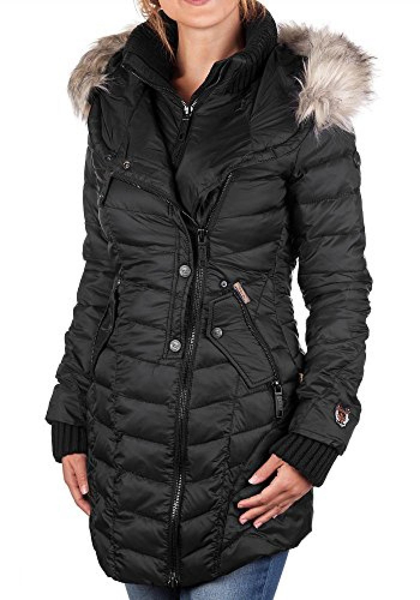 Khujo Damen Winterjacke mit Kapuze Khujo Damen Winterjacke mit Kapuze