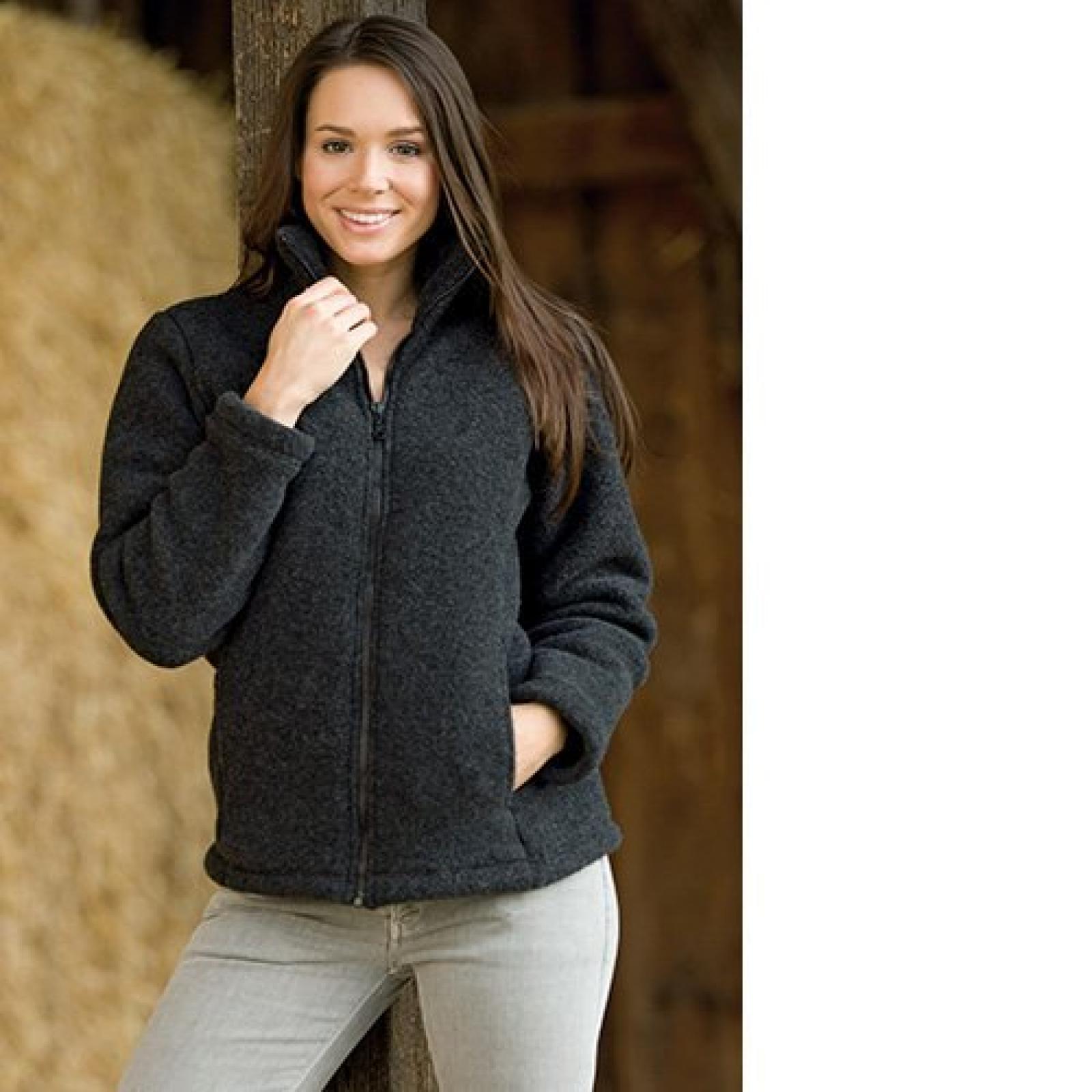 Engel-Natur Damen Jacke aus Bio Schurwoll Fleece Engel-Natur Damen Jacke aus Bio Schurwoll Fleece