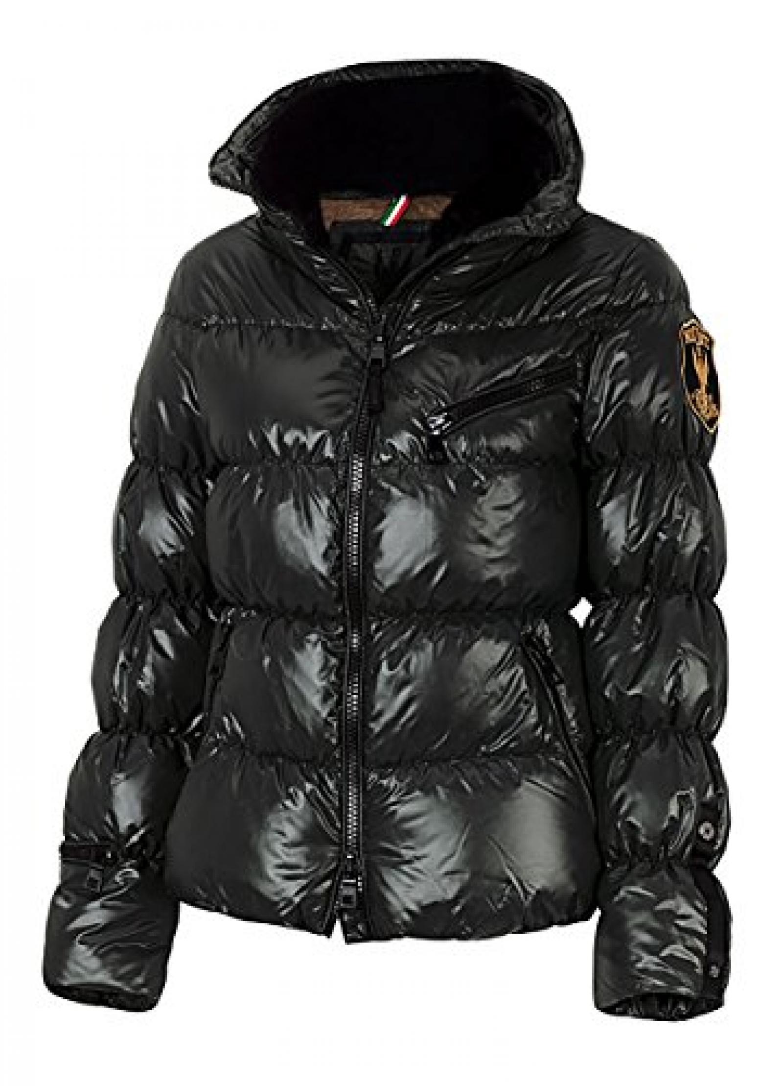 ELEVEN ELFS Damen Kurzjacke, Apr&eacute;s Ski, Black 