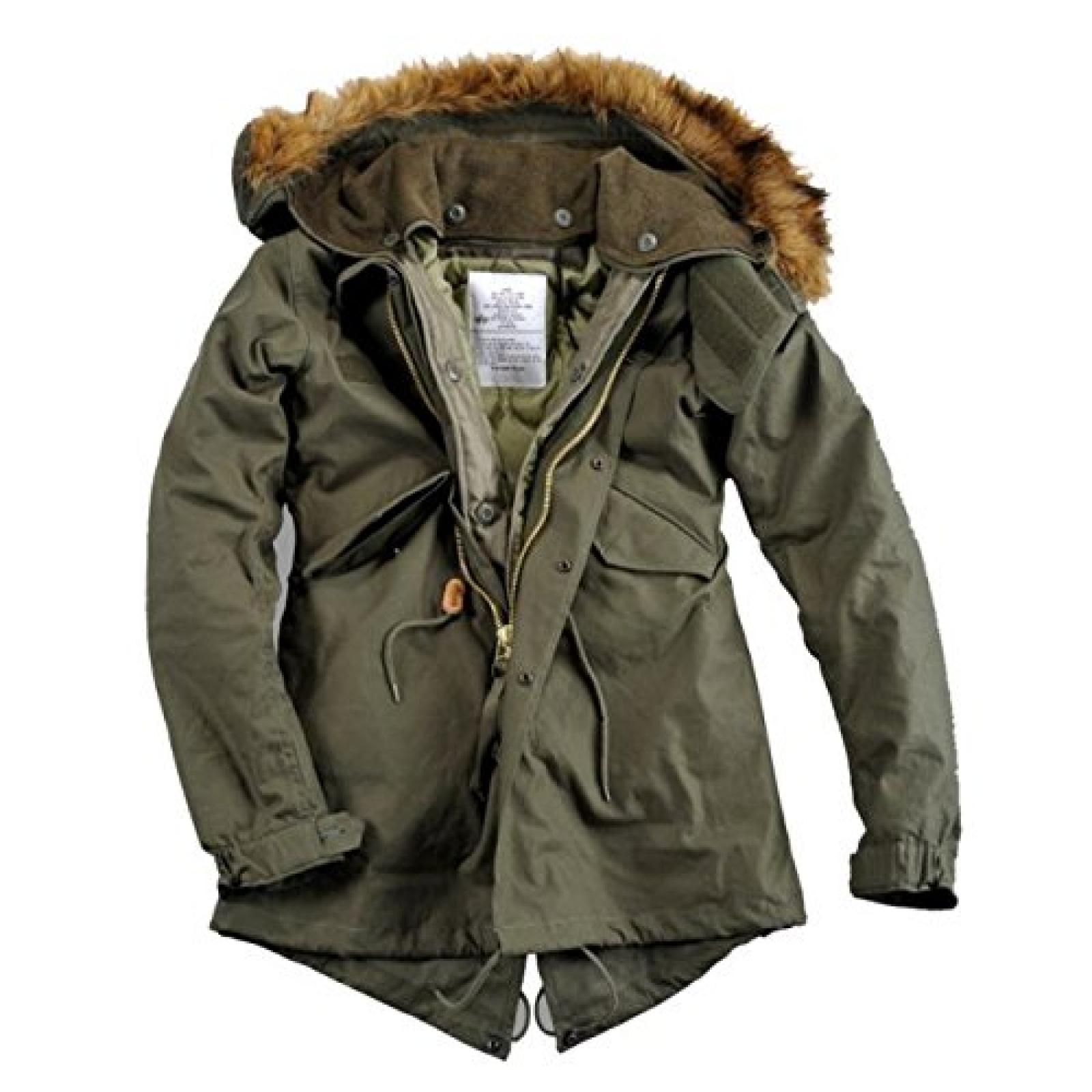 Alpha Ind. Frauen-Jacke Vintage Fishtail Wmn - olive Alpha Ind. Frauen-Jacke Vintage Fishtail Wmn - olive
