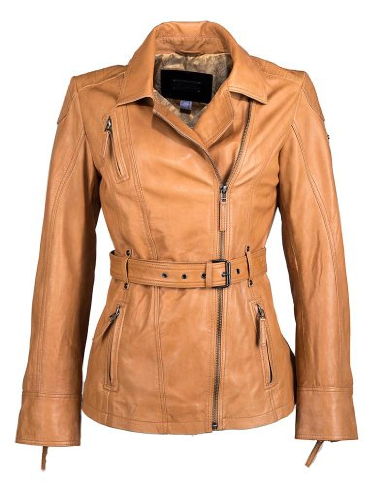 JCC Lederjacke Damen LvJennifer (Cognac) JCC Lederjacke Damen LvJennifer (Cognac)