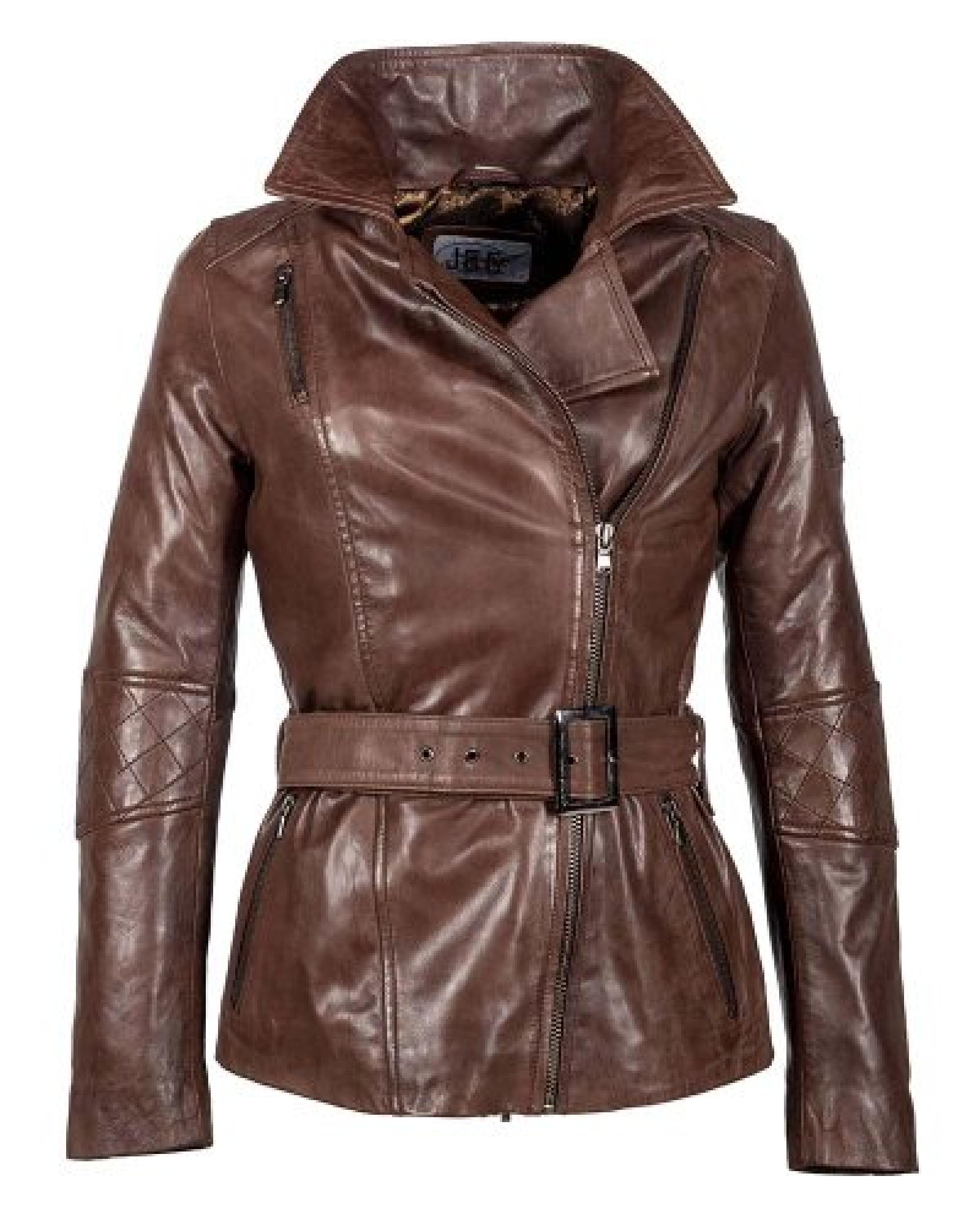 JCC Lederjacke, Damen Mila (Braun) JCC Lederjacke, Damen Mila (Braun)