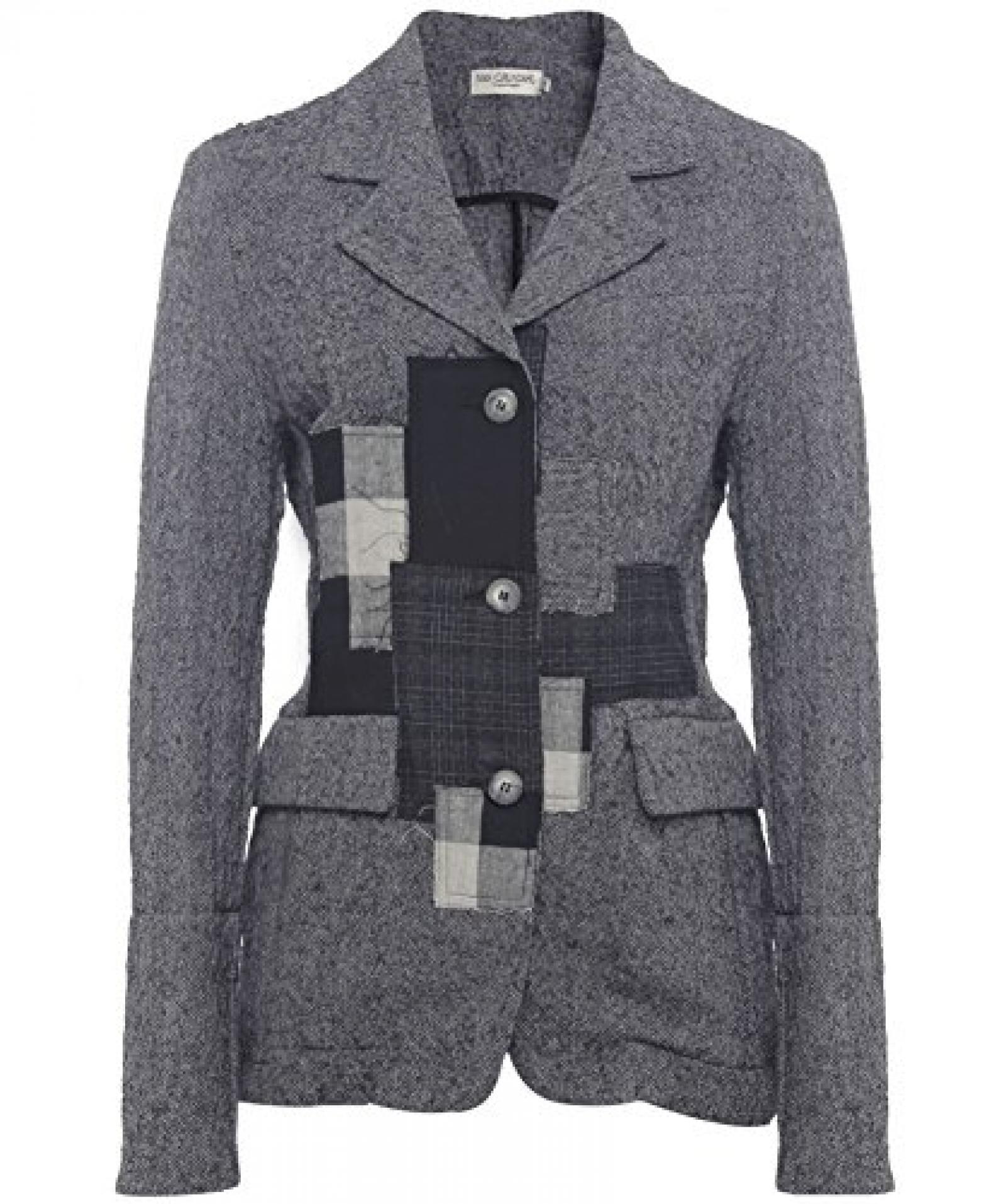 Ivan Grundahl Hill Patch Jacke Grau Ivan Grundahl Hill Patch Jacke Grau