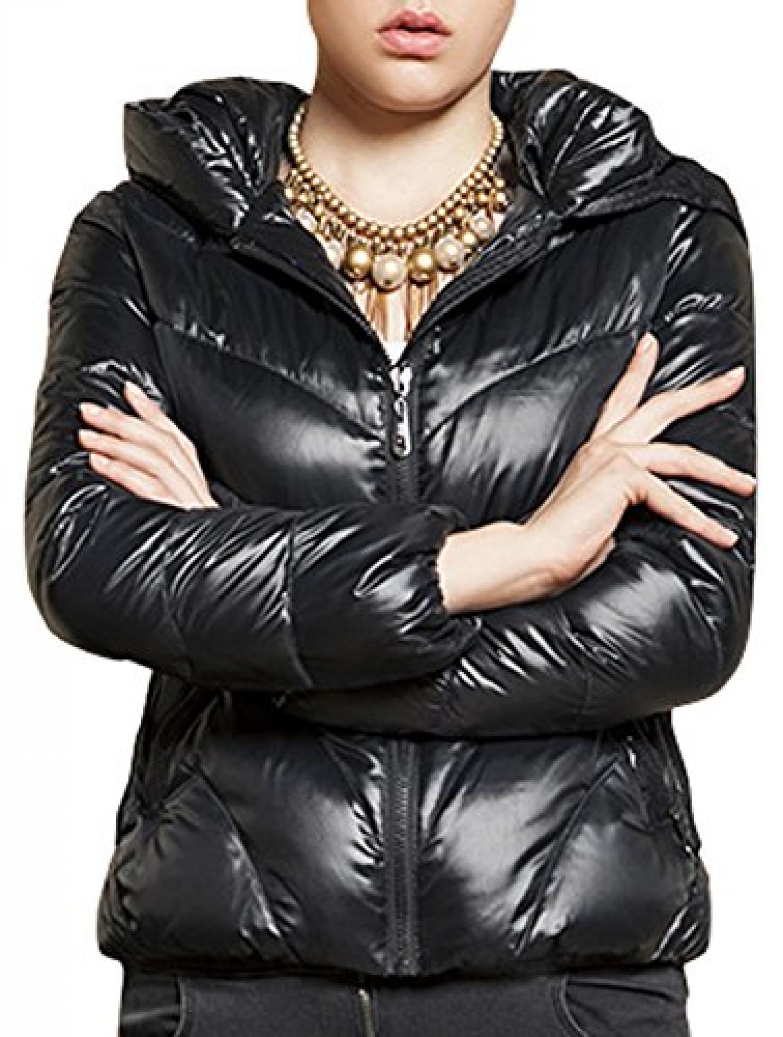 Bolnyss Damen Daunenjacke Winter Steppjacke mit kapuze Slim Fit 