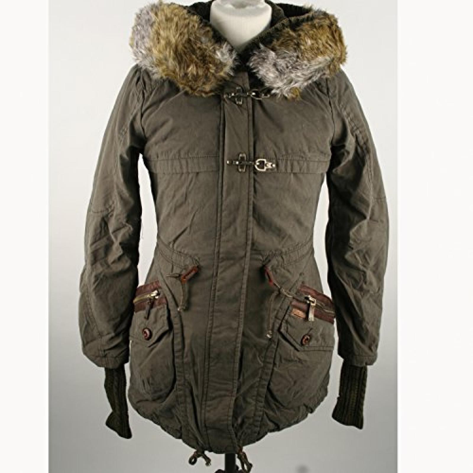 Khujo Grace With Inner Jacket, Damen, olive Khujo Grace With Inner Jacket, Damen, olive