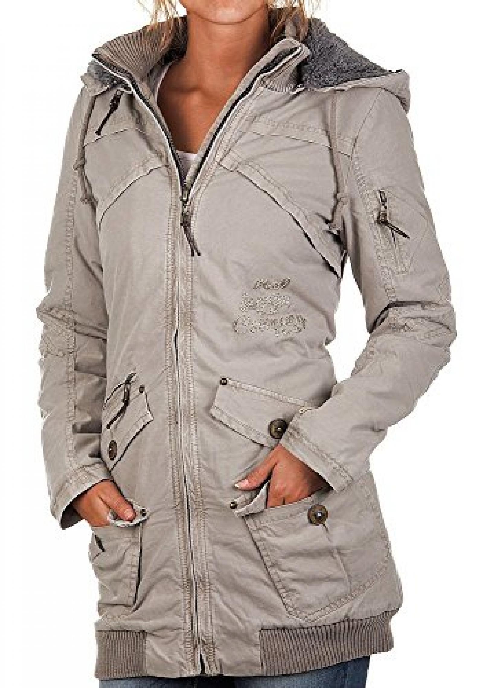 M.O.D Damen Jacke Winterjacke mit Kapuze M.O.D Damen Jacke Winterjacke mit Kapuze