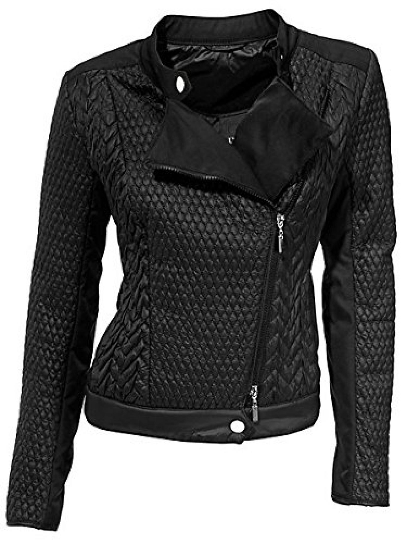 Damen B.C. BEST CONNECTIONS Steppjacke in schwarz - Gr&ouml;&szlig;e: 34 