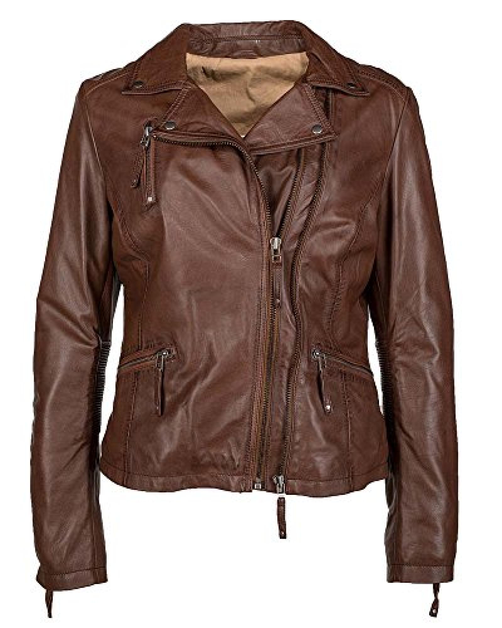 JCC Lederjacke, Damen (brown) 