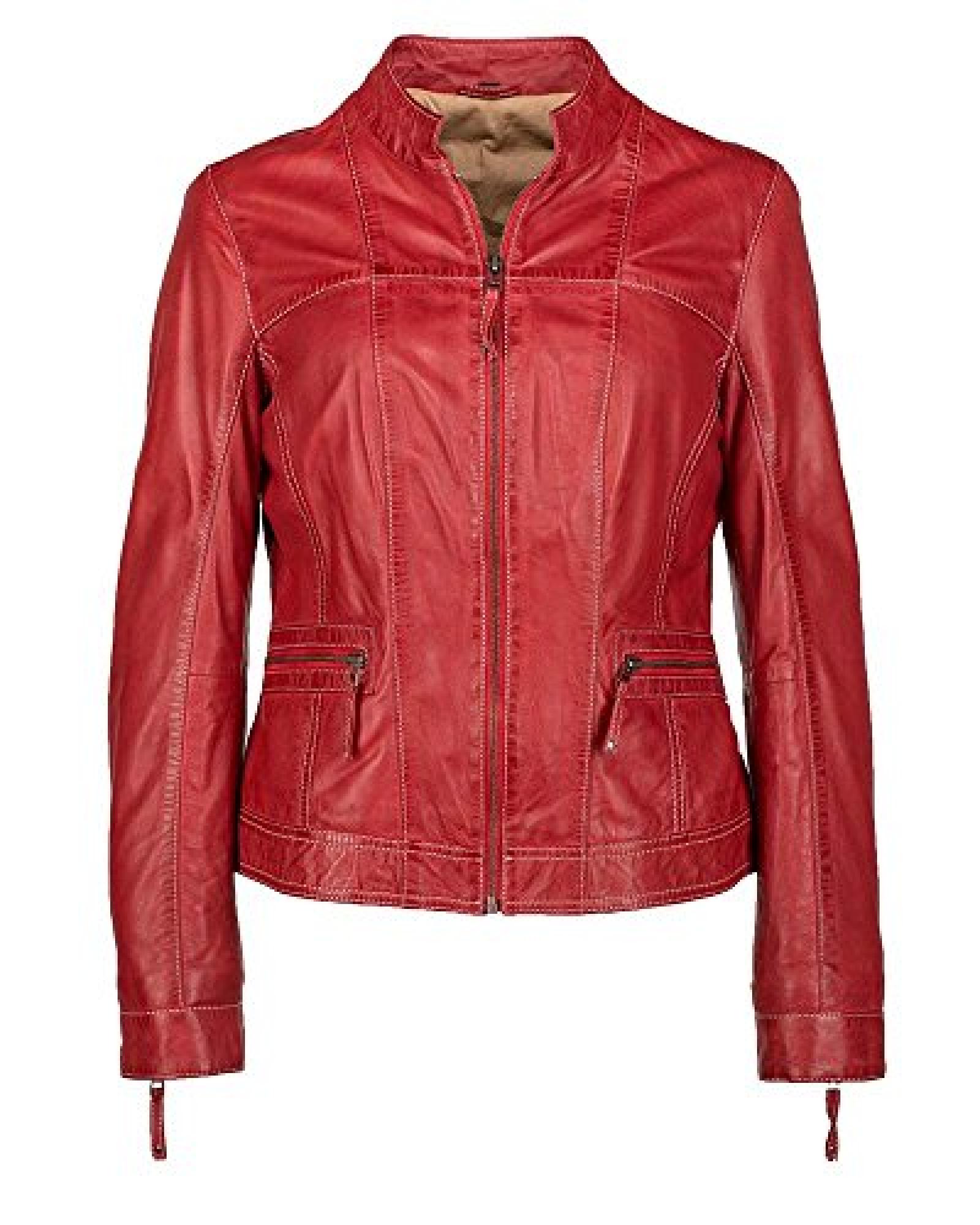 JCC Lederjacke, Damen (Rot) JCC Lederjacke, Damen (Rot)