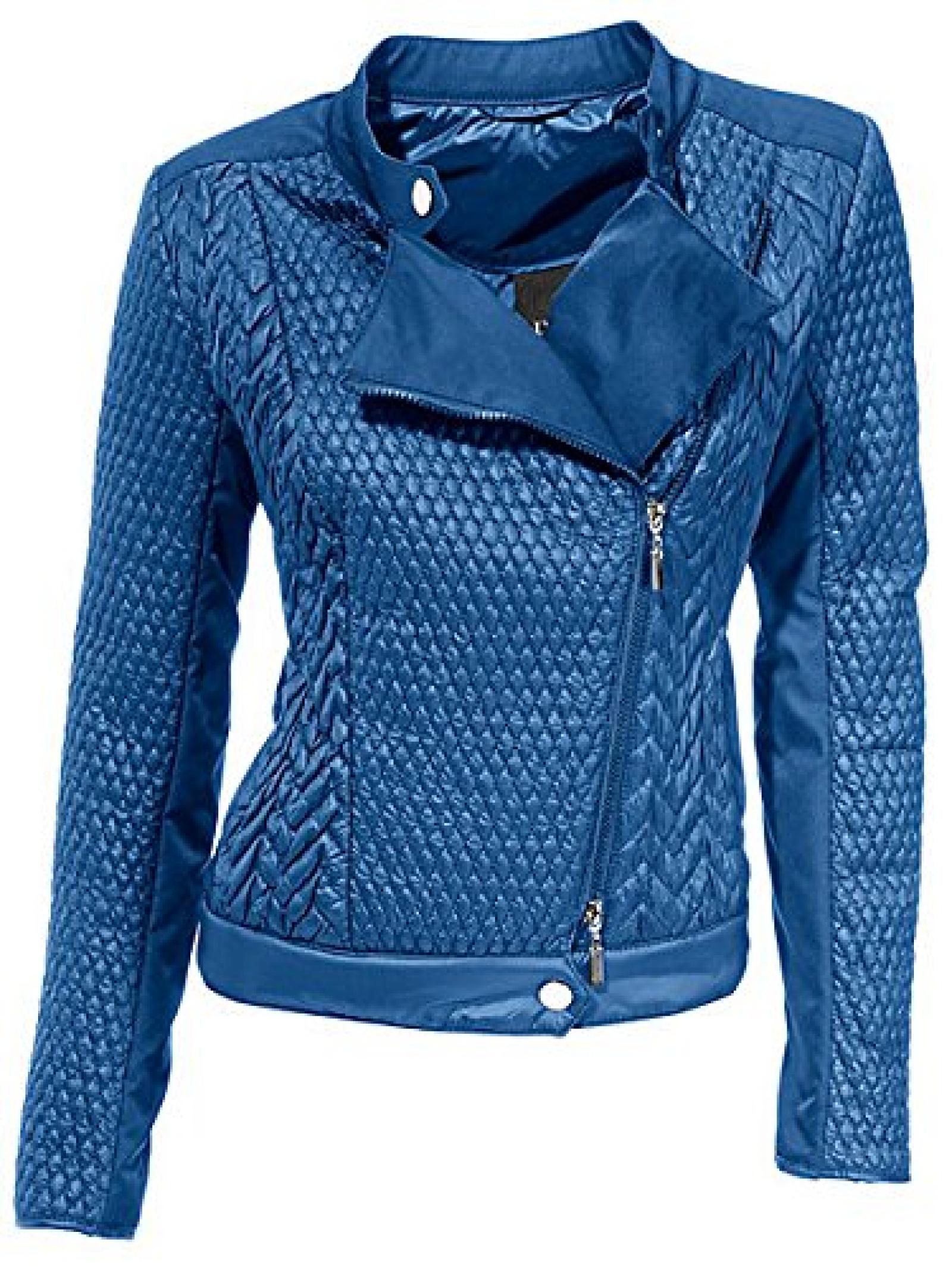 Damen B.C. BEST CONNECTIONS Steppjacke in royalblau - Gr&ouml;&szlig;e: 36 
