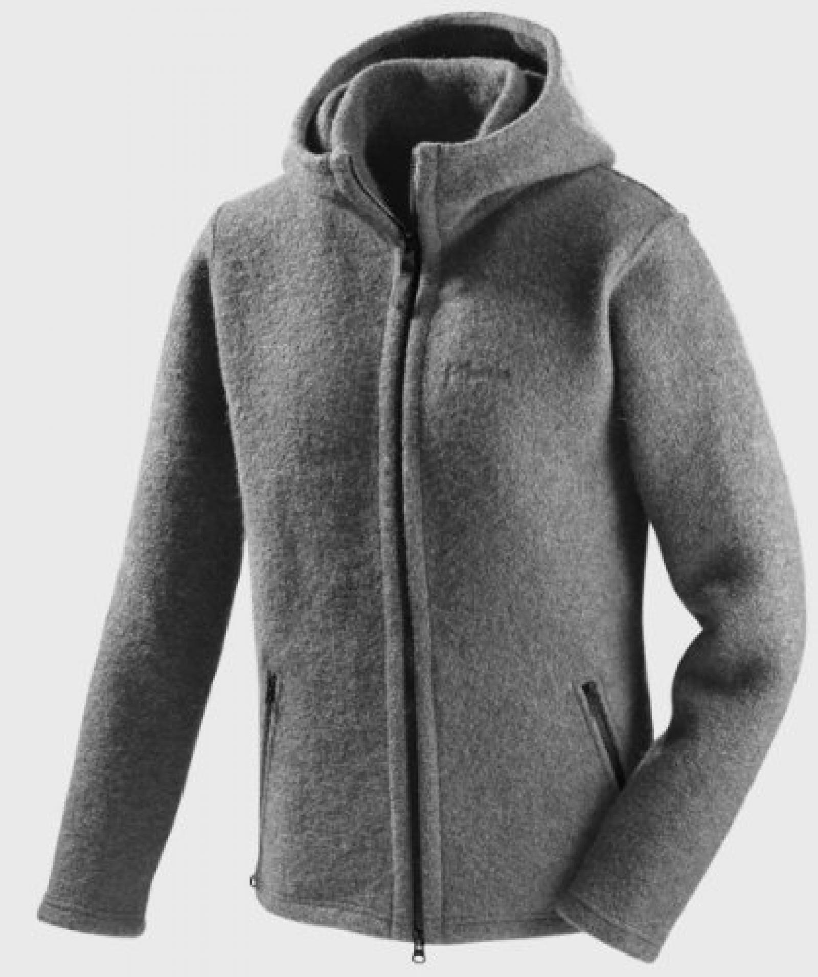 Mufflon Randy, Wolljacke, unisex, grey - grau Mufflon Randy, Wolljacke, unisex, grey - grau