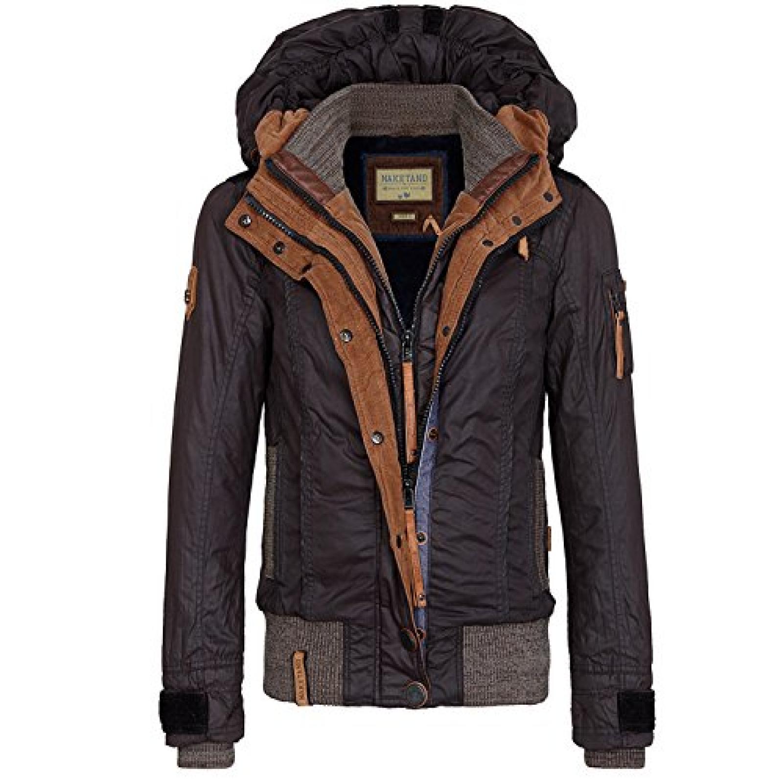 Naketano Damen Polarjacke Shortcut Naketano Damen Polarjacke Shortcut