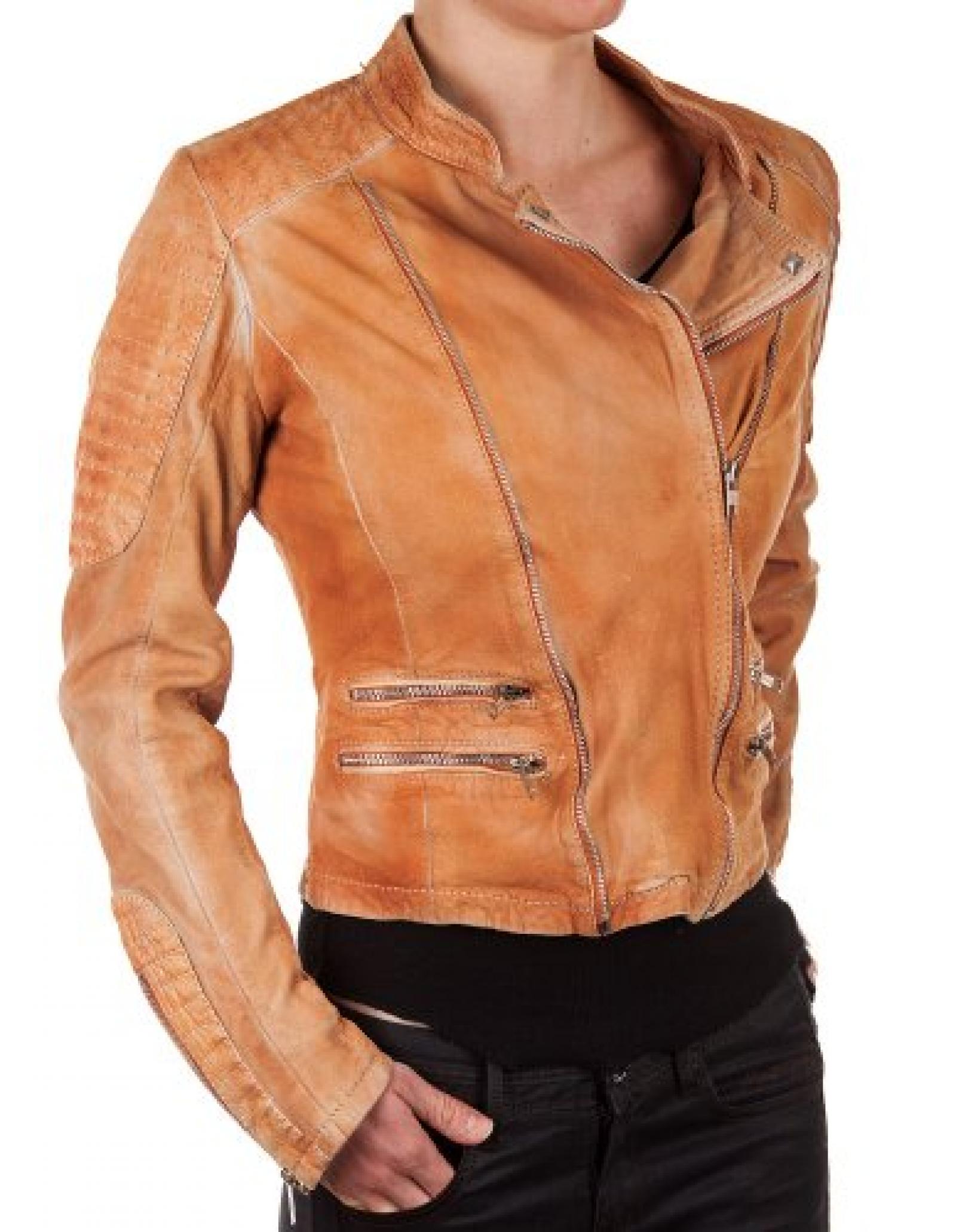 Punchball Damen Lederjacke Melba terra Punchball Damen Lederjacke Melba terra