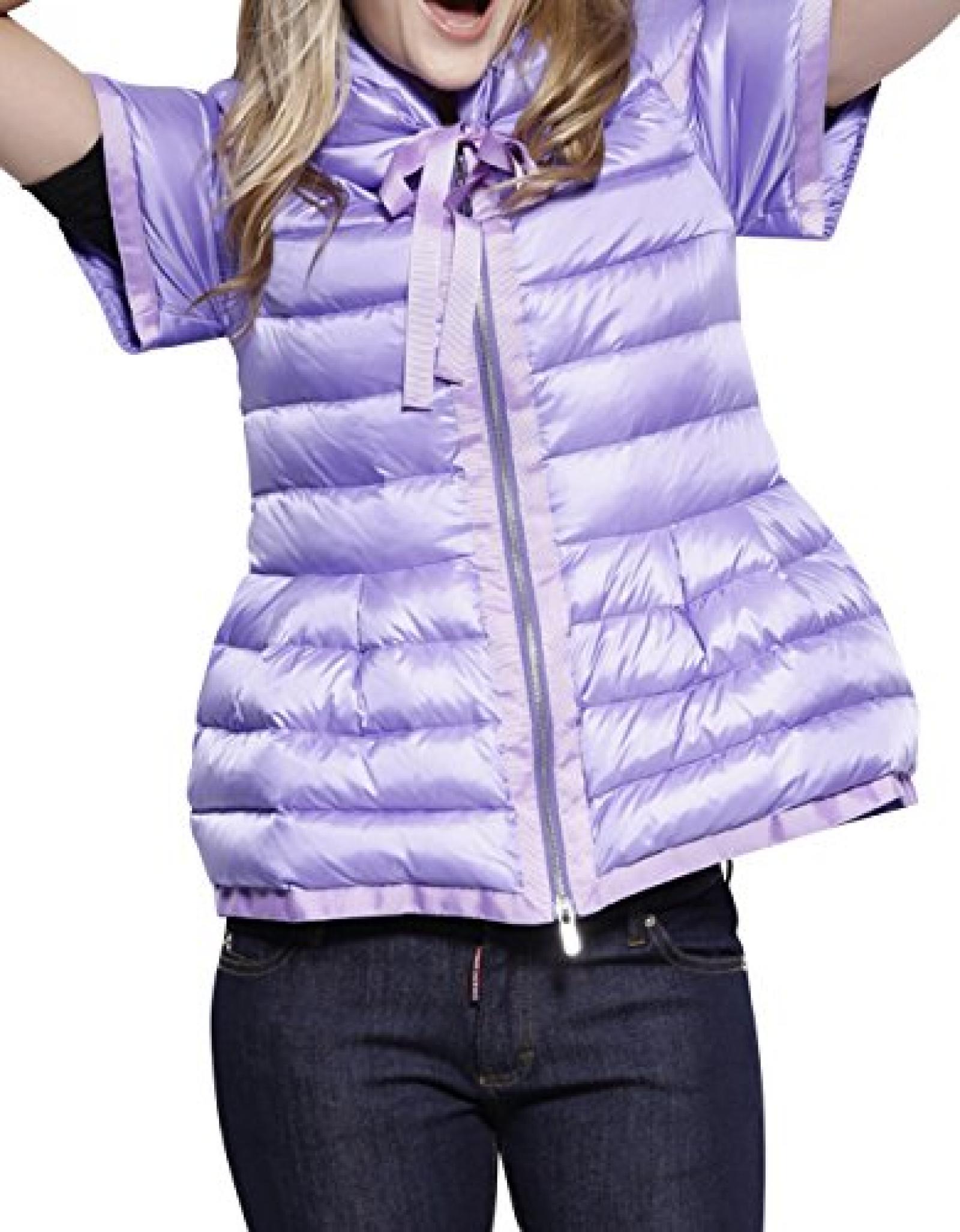 HD Damen Daunenjacke Leicht Winterjacke Steppjacke Kurzarm &Uuml;bergangsjacke Stylisch 