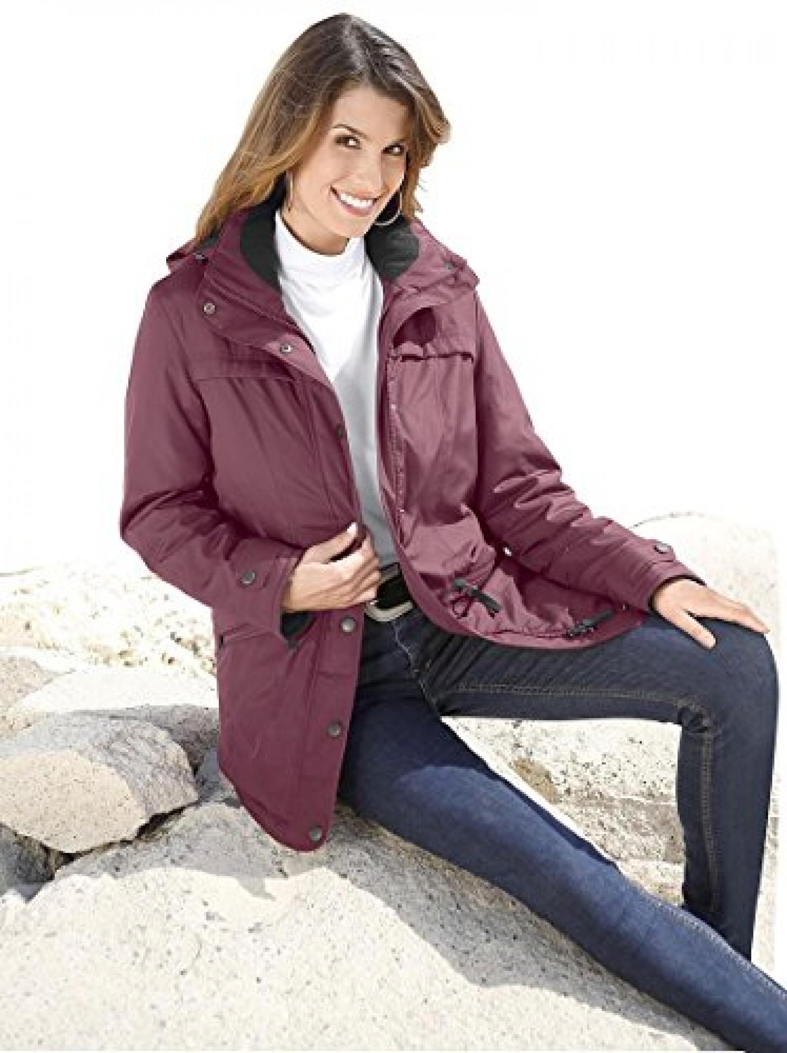 Damen-Sympatex-Jacke - weinrot - Witt Weiden - 866199 