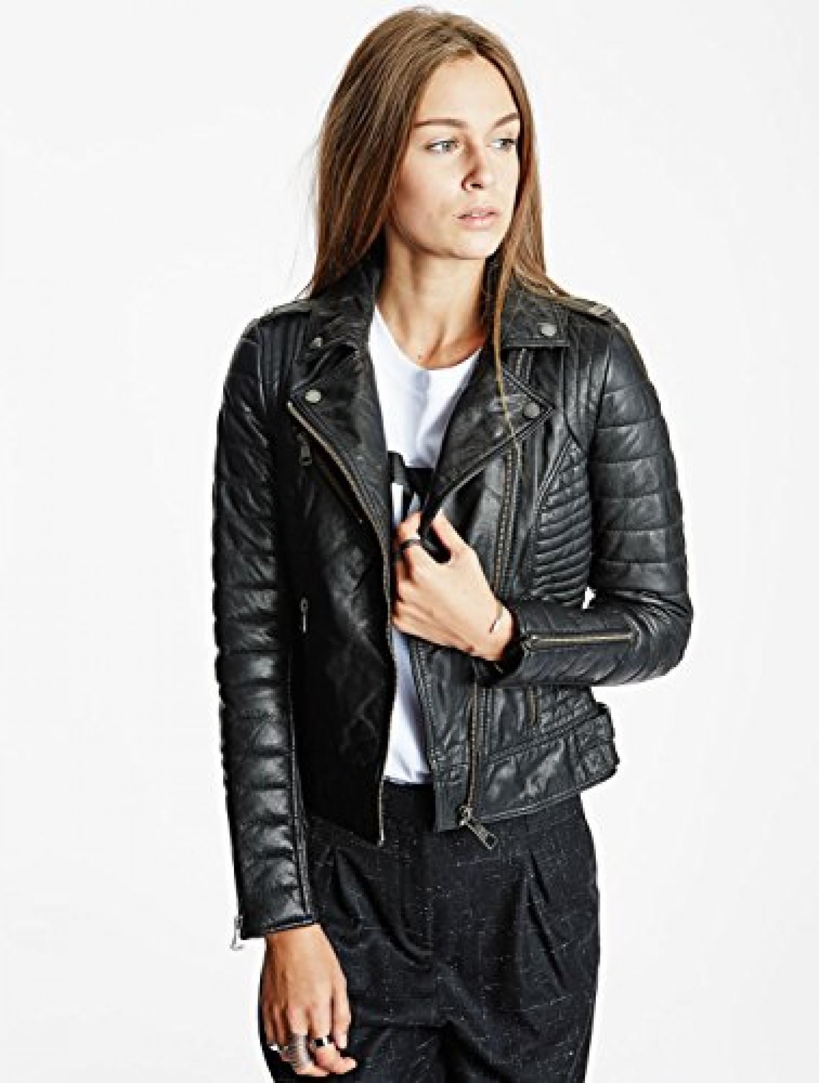 Lederjacke Zoe Black RICH&ROYAL Lederjacke Zoe Black RICH&ROYAL