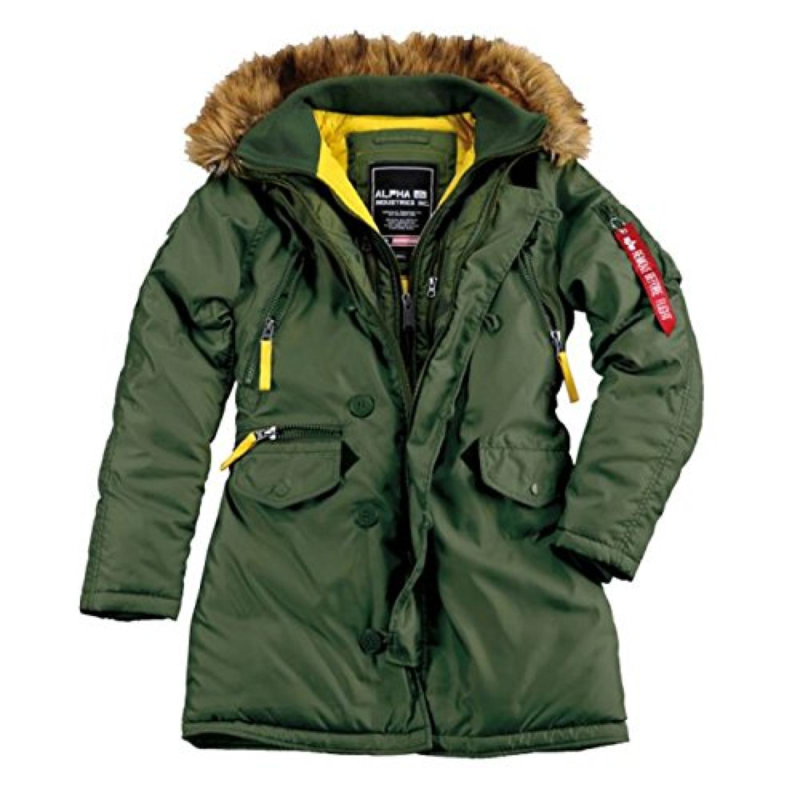 Alpha Ind. Frauen-Jacke PPS N3B Wmn - dark green Alpha Ind. Frauen-Jacke PPS N3B Wmn - dark green