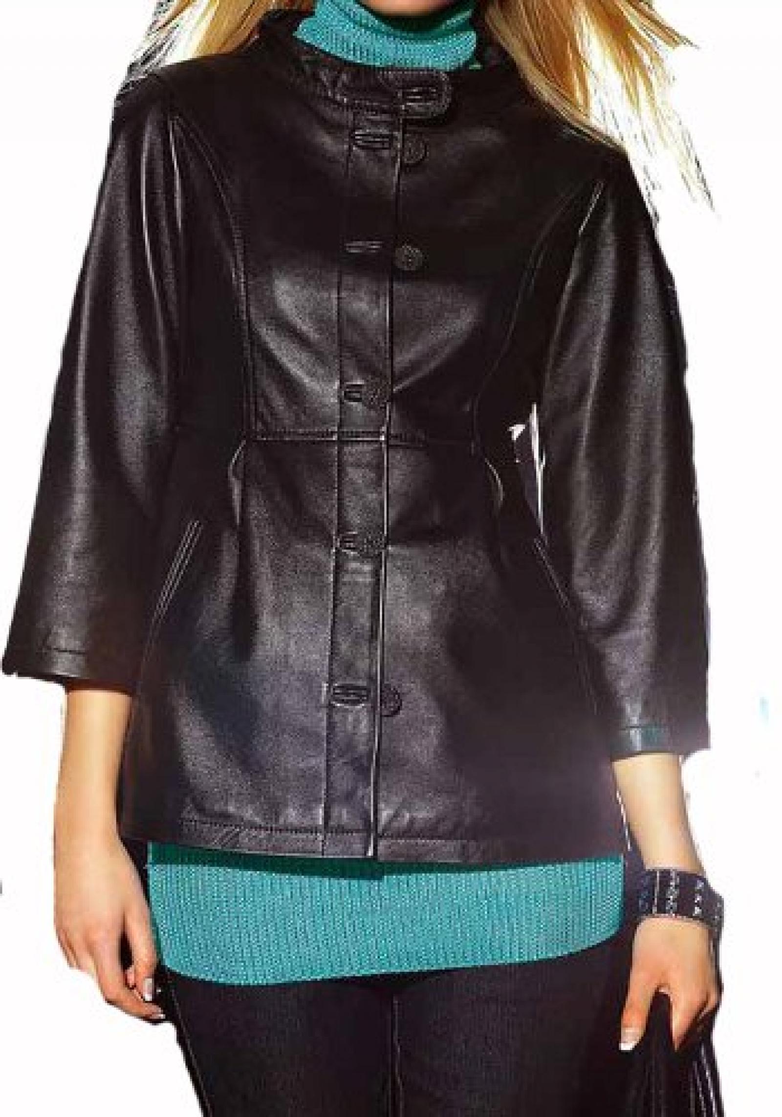 Damen-Jacke Lammnappajacke Schwarz Damen-Jacke Lammnappajacke Schwarz