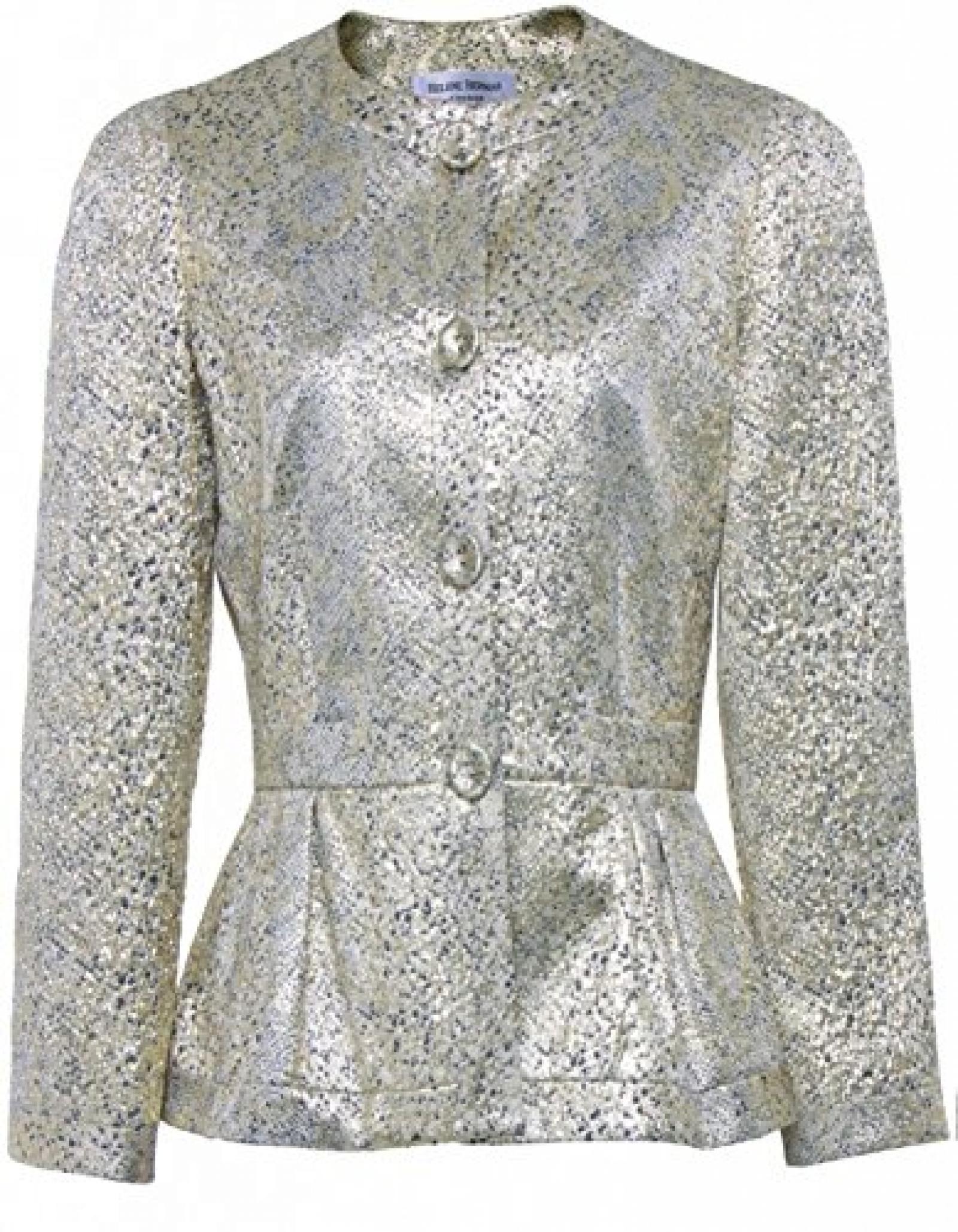 Helene Berman Pompei Eidechse Jacke Gold 